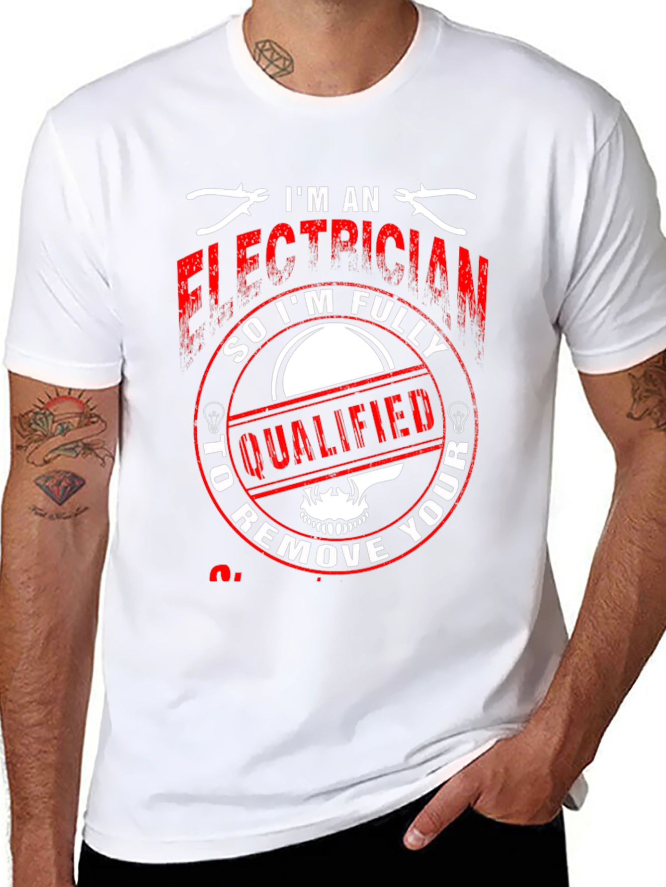 Electrician Humor Graphic Tee