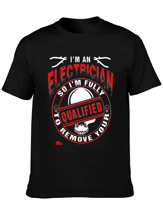 Electrician Humor Graphic Tee