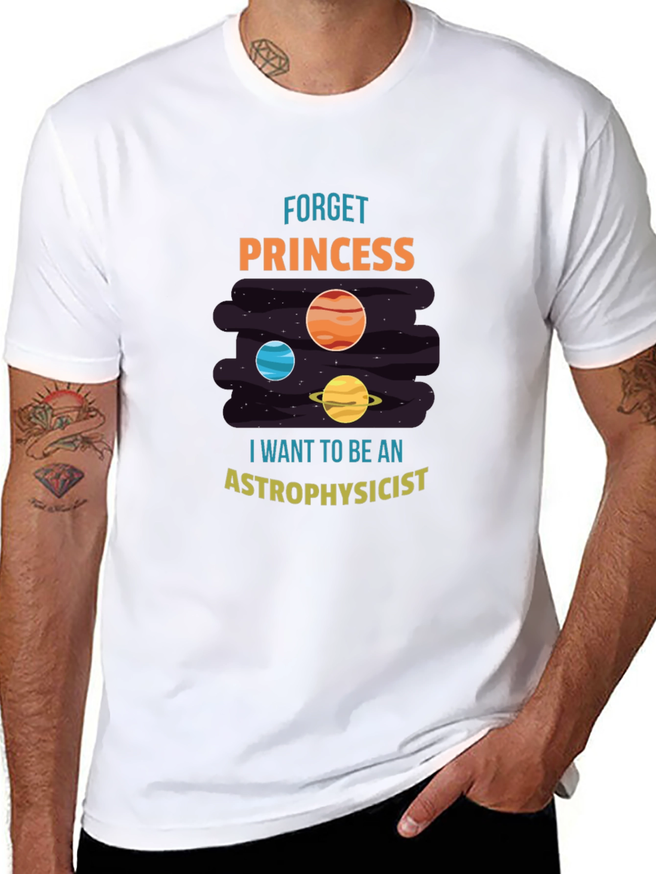 Astrophysicist T-Shirt - Forget Princess