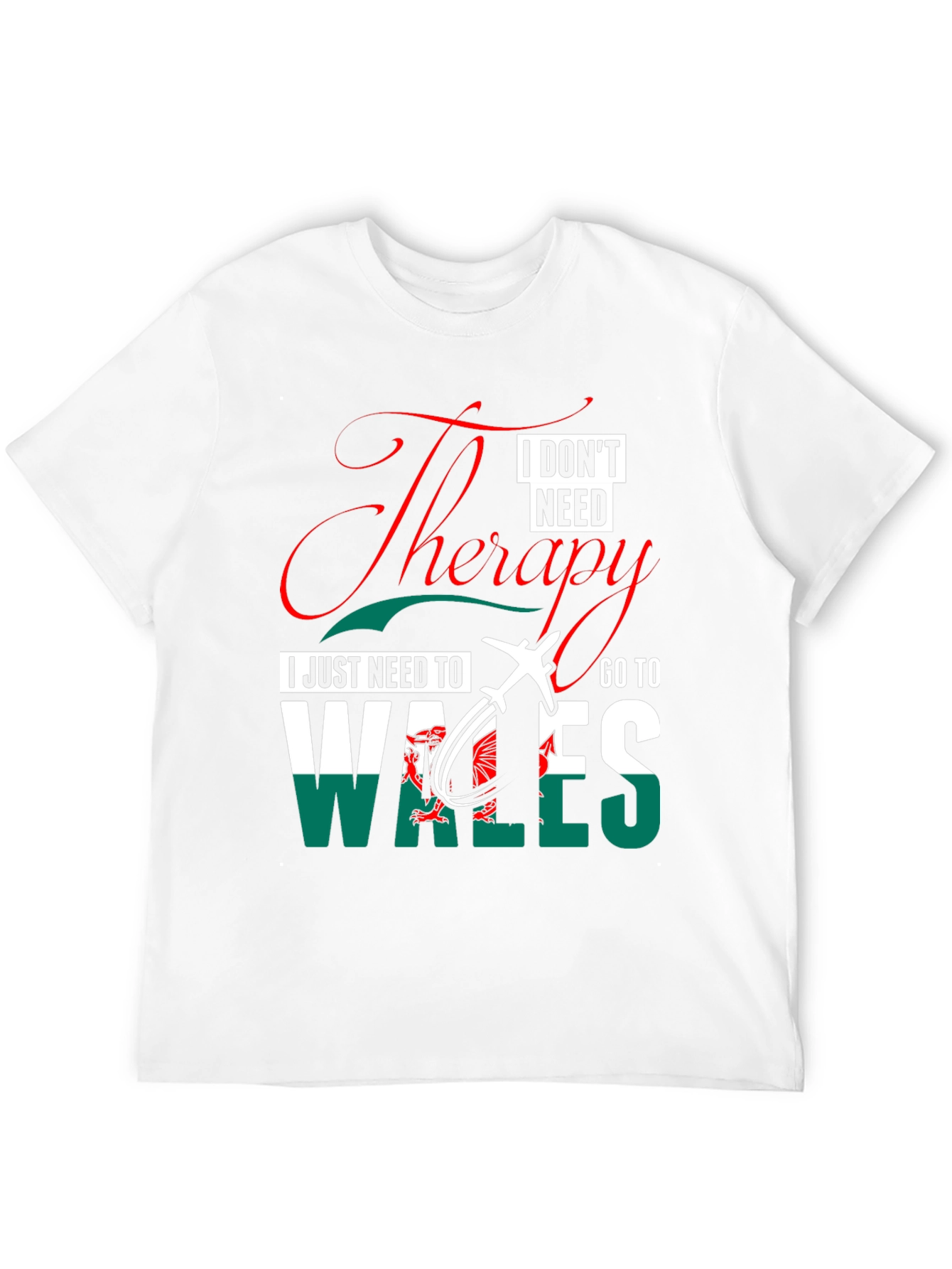 Wales Travel Therapy T-Shirt