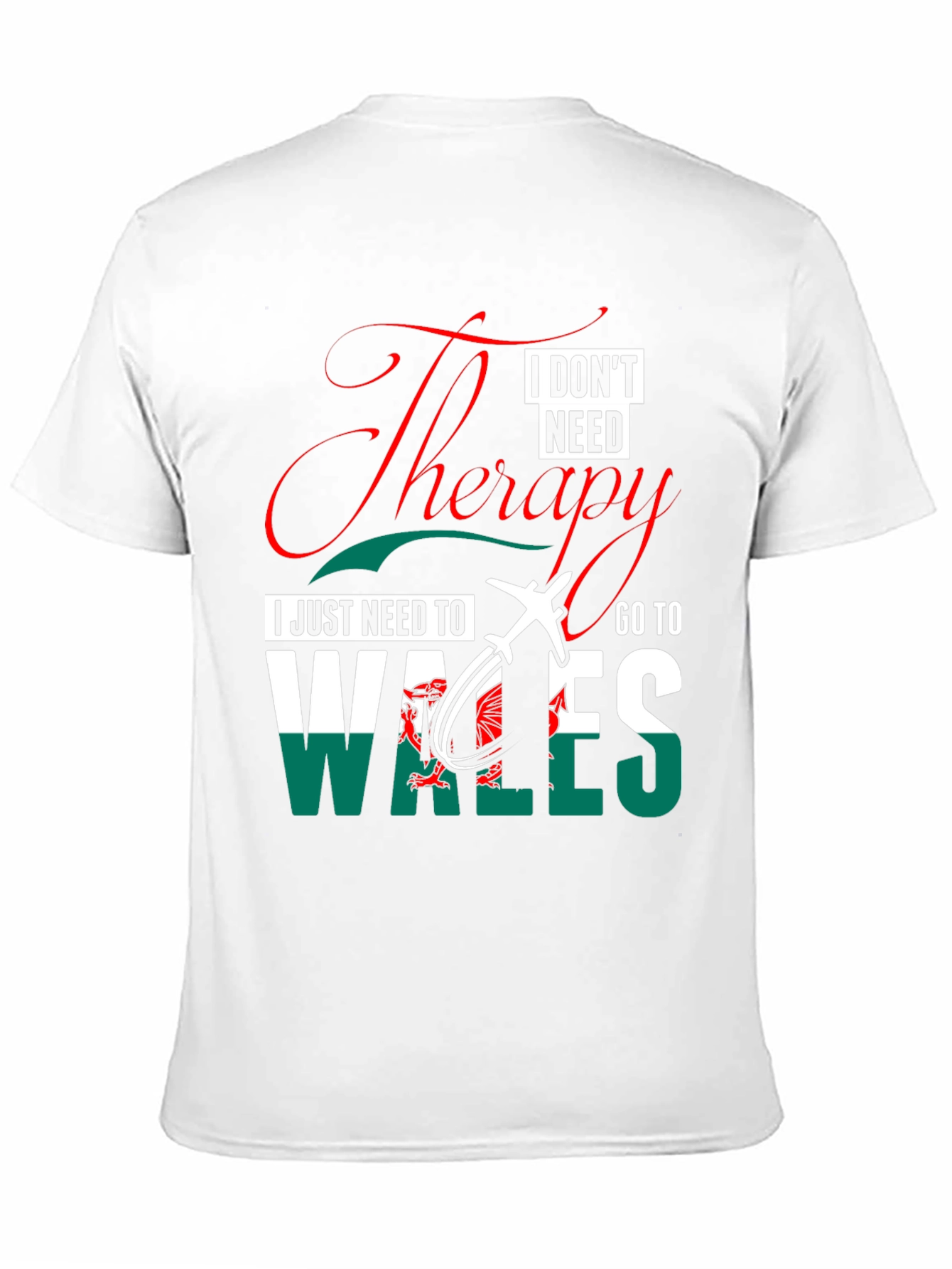 Wales Travel Therapy T-Shirt