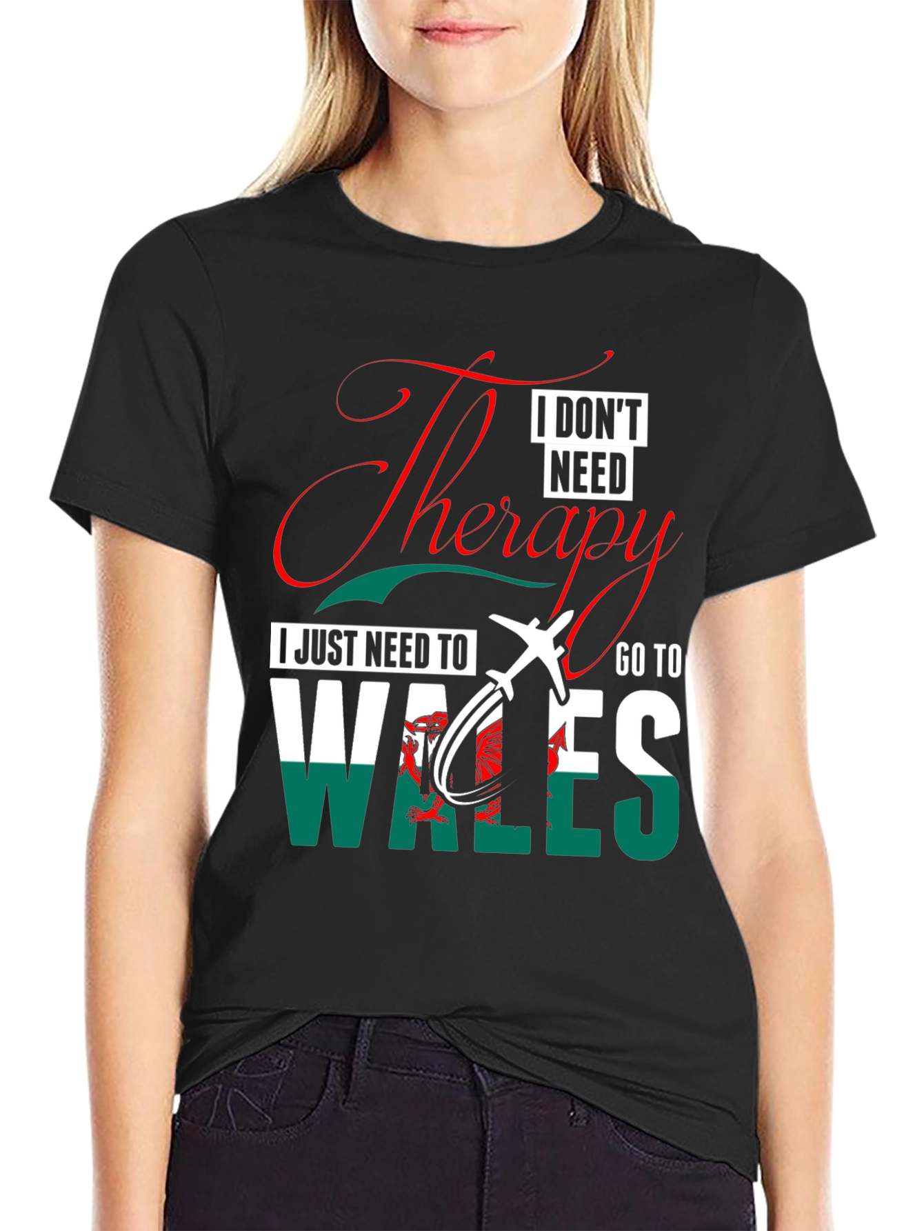 Wales Travel Therapy T-Shirt