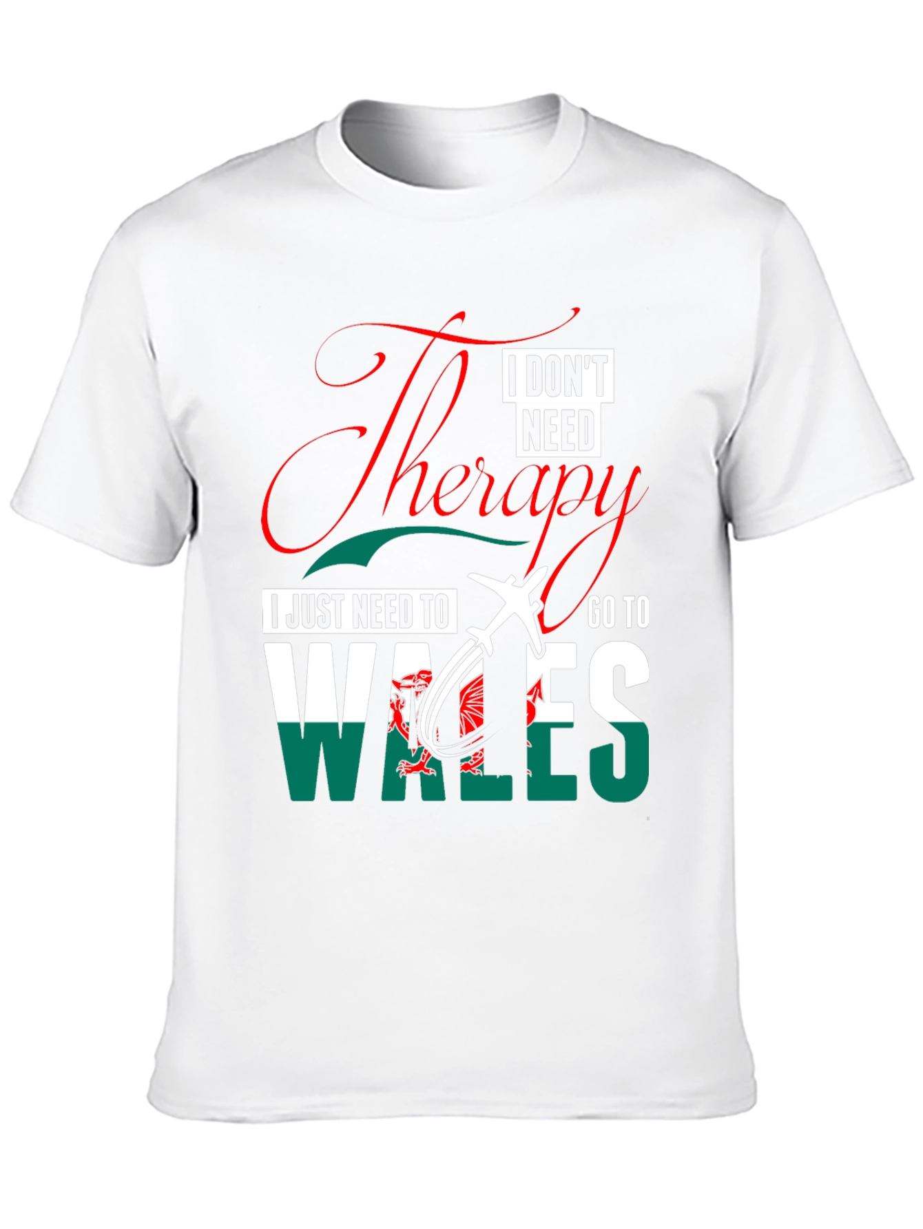 Wales Travel Therapy T-Shirt