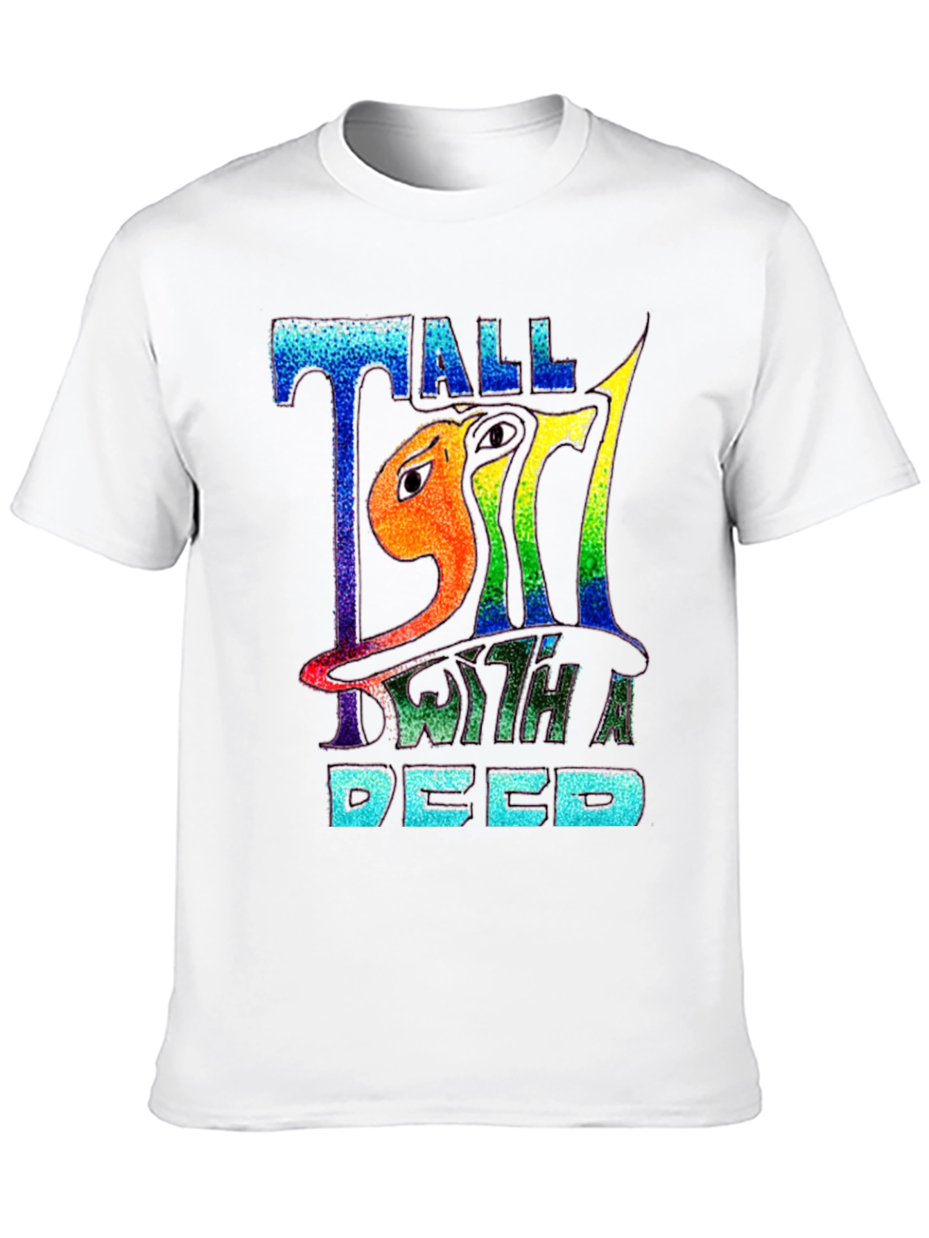 Tall with a Deed Black T-Shirt
