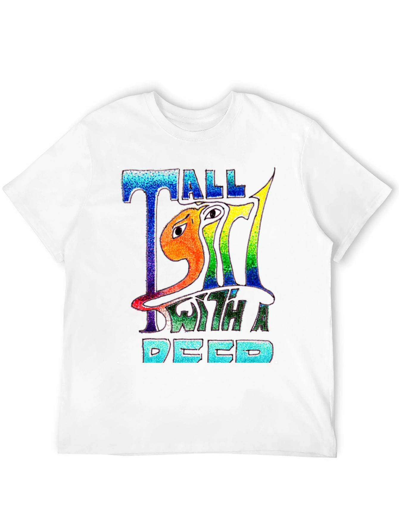 Tall with a Deed Black T-Shirt