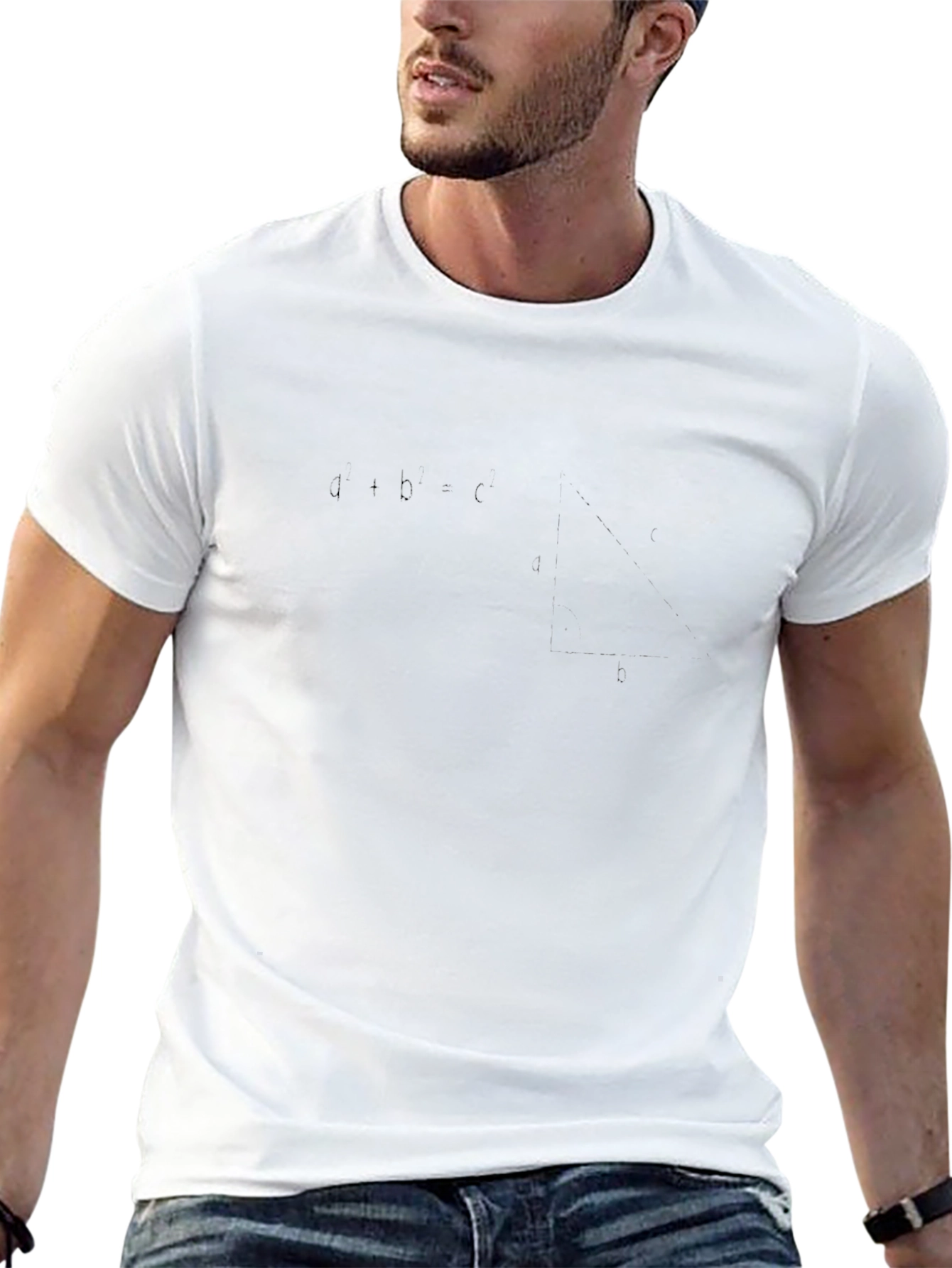 Mens Black Short Sleeve Crew Neck T-Shirt