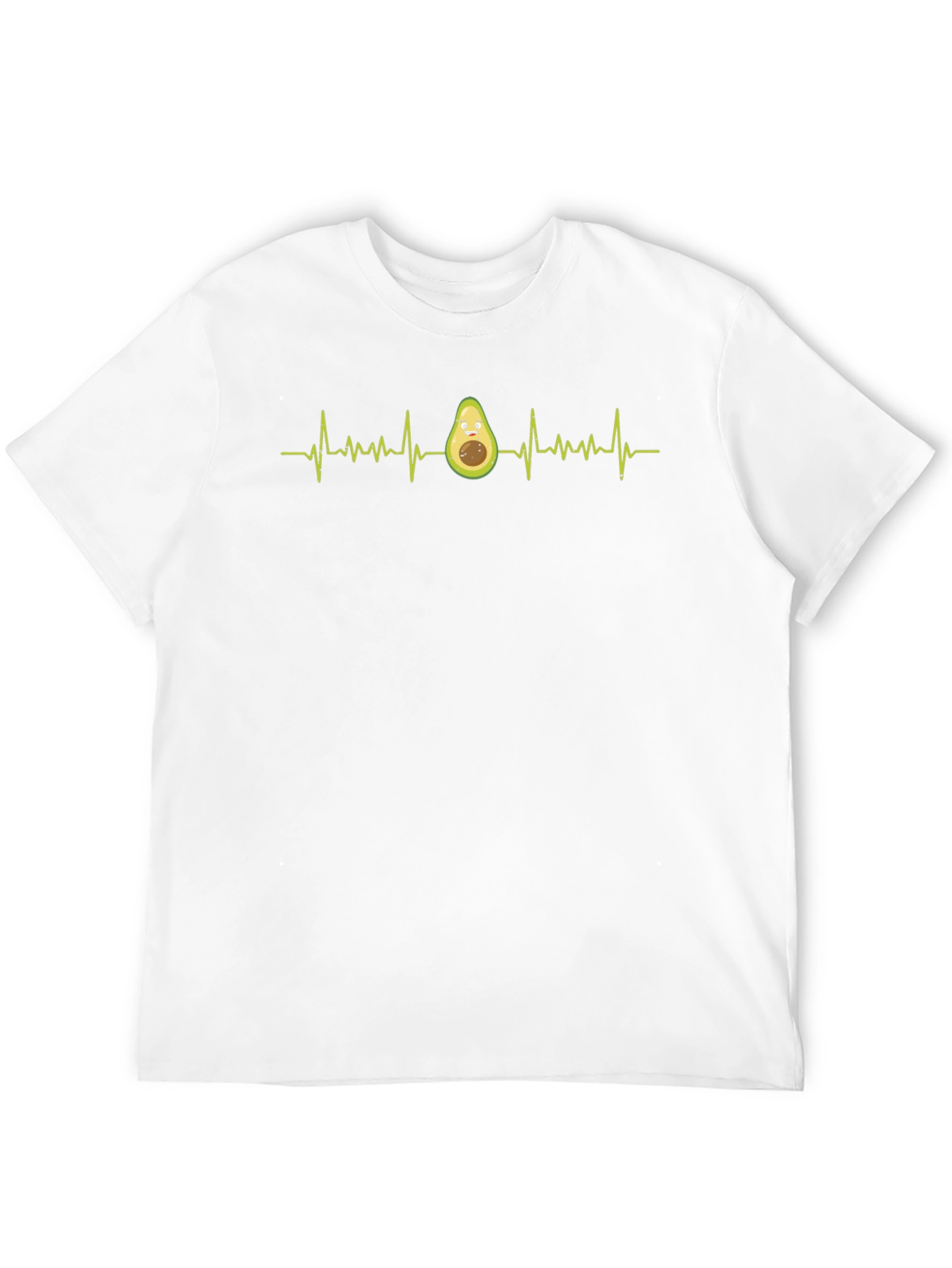 Avocado Heartbeat T-Shirt - Funny Graphic Tee