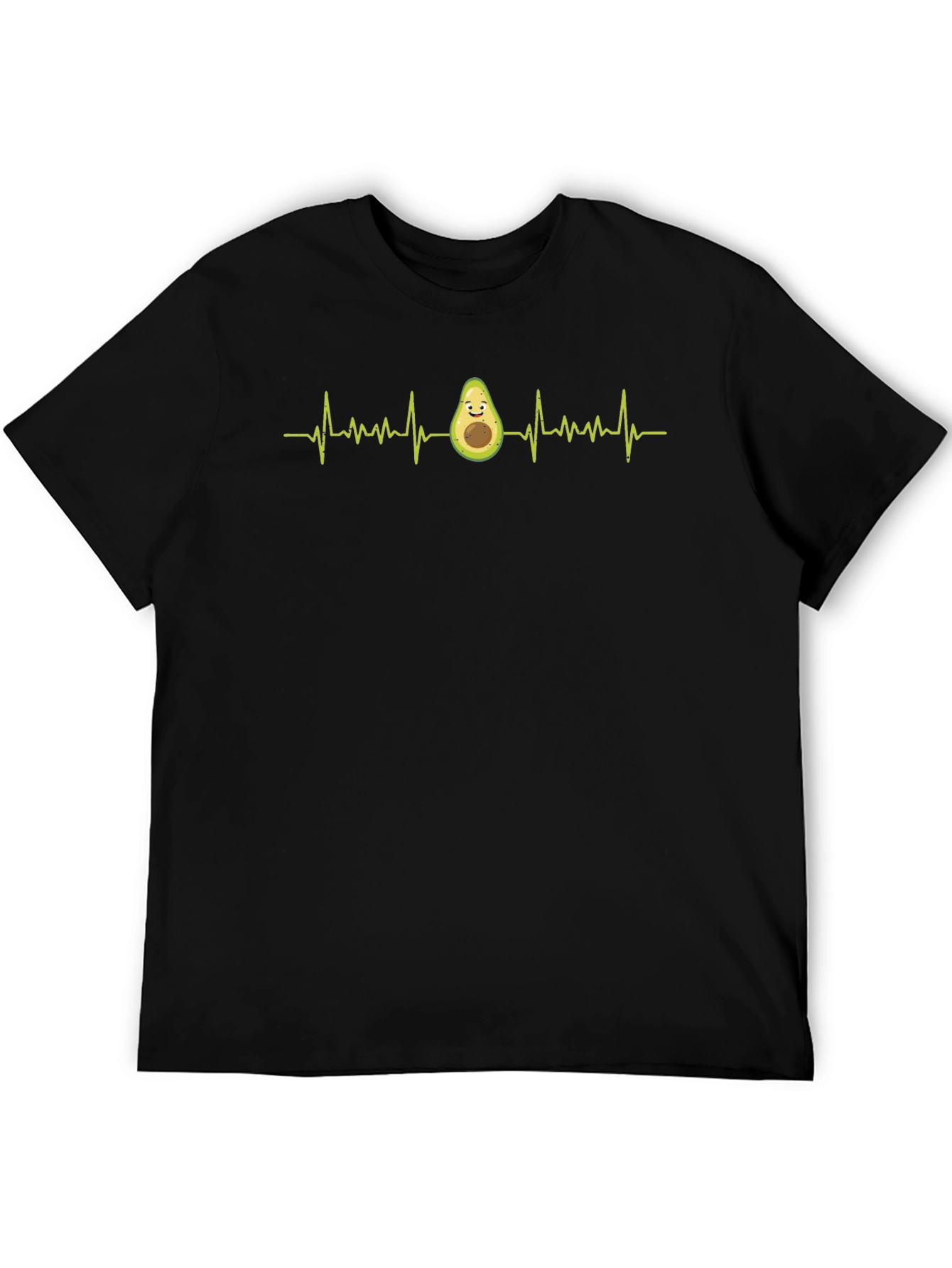 Avocado Heartbeat T-Shirt - Funny Graphic Tee
