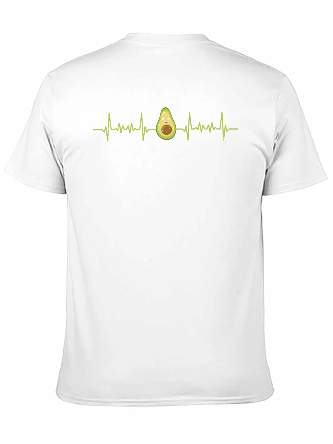Avocado Heartbeat T-Shirt - Funny Graphic Tee