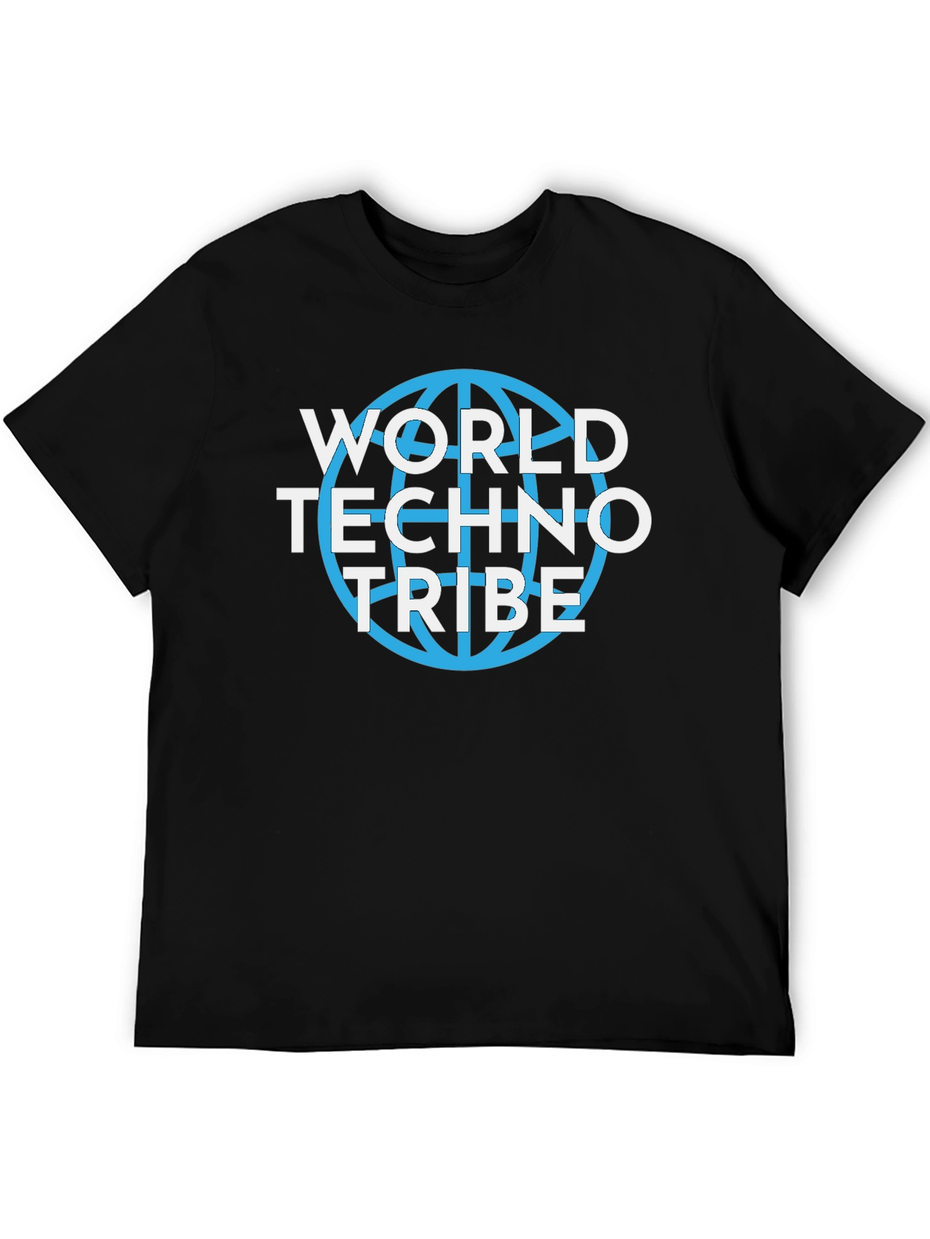 World Techno Tribe Black T-Shirt