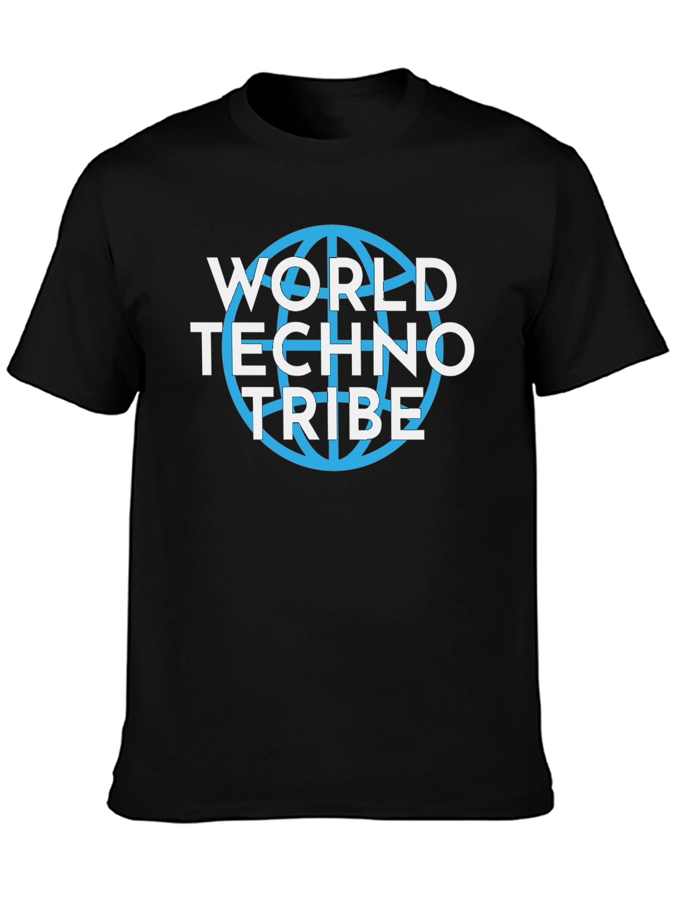 World Techno Tribe Black T-Shirt