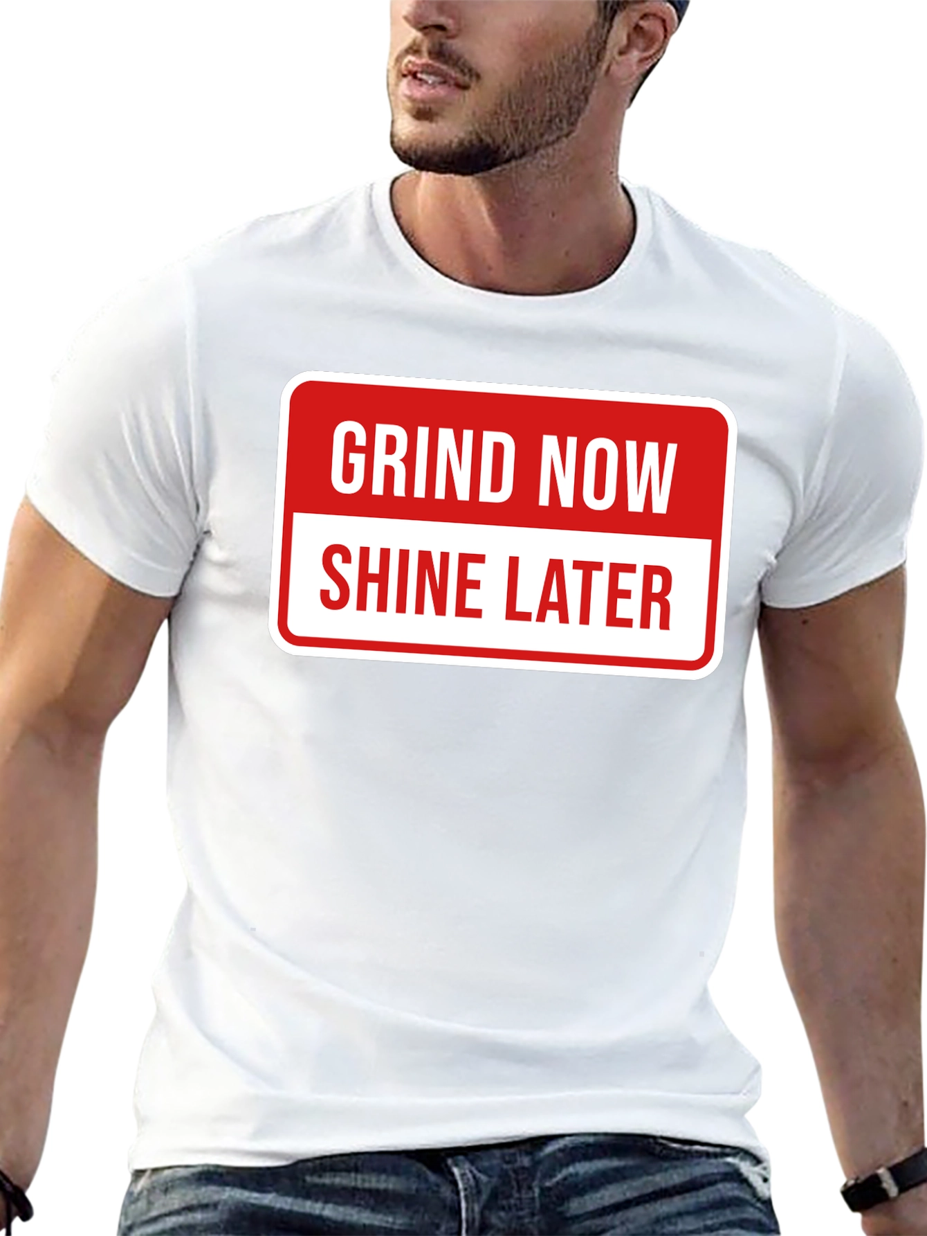 Grind Now Shine Later Graphic Tee