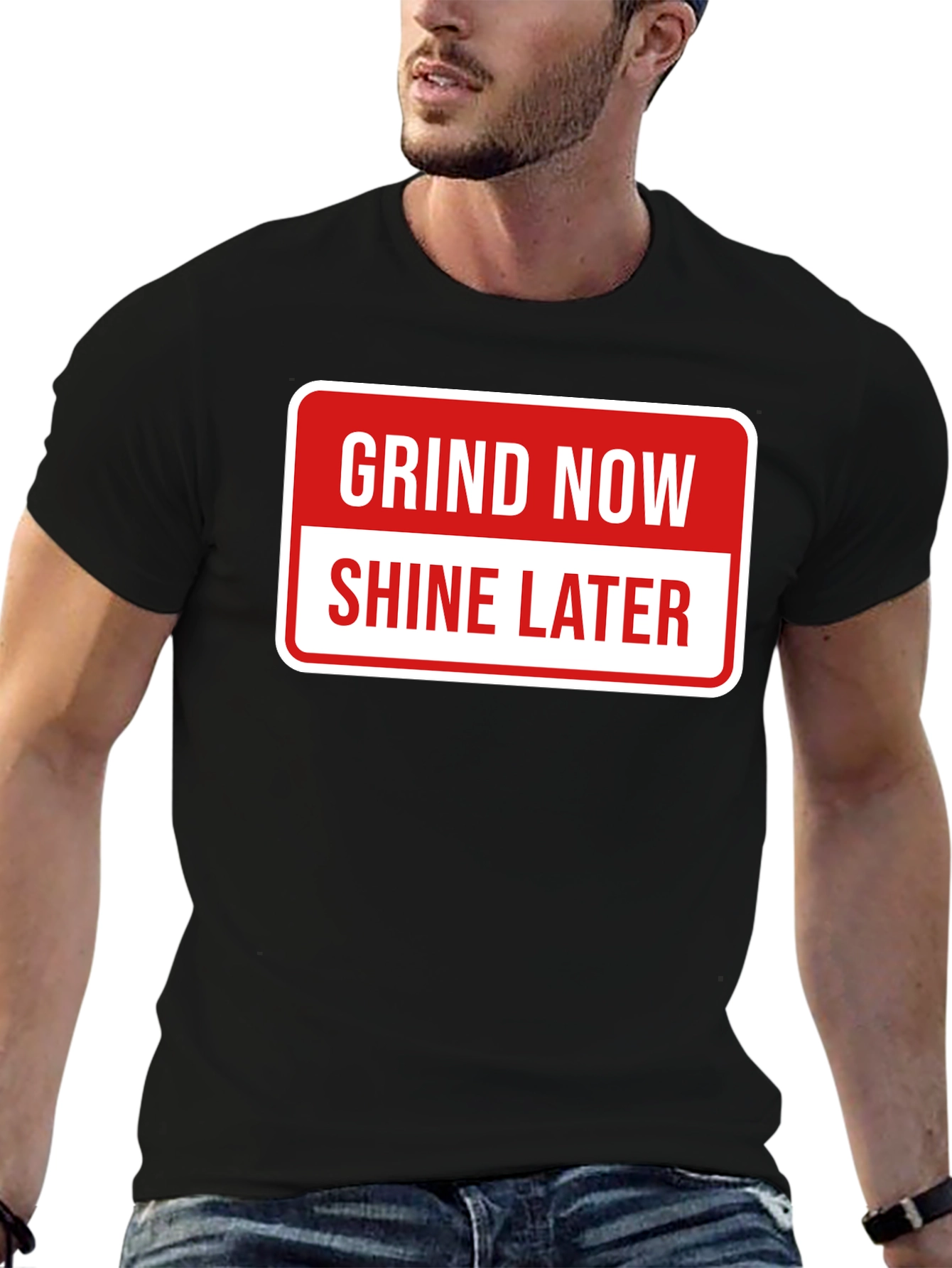 Grind Now Shine Later Graphic Tee
