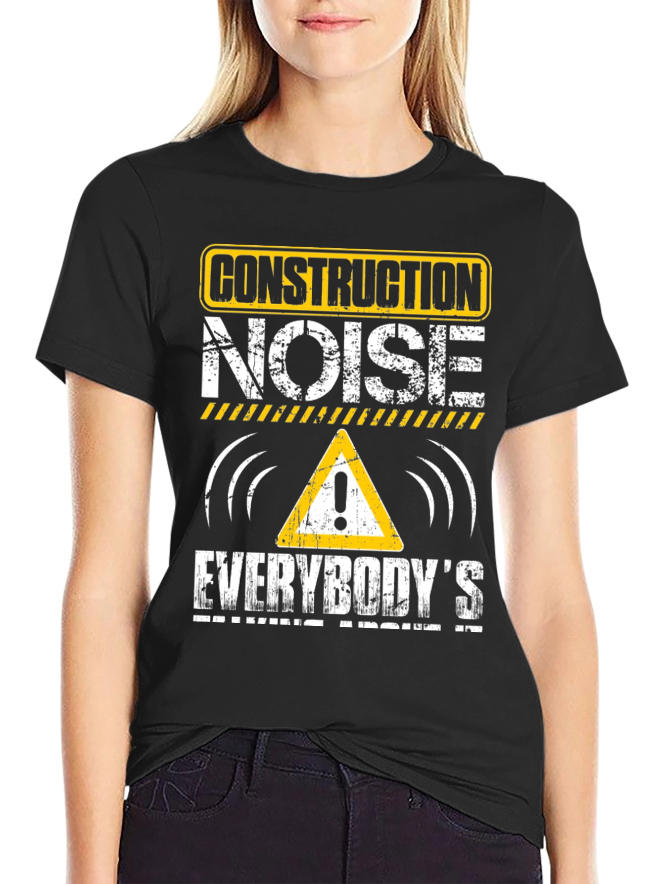 Construction Noise T-Shirt - Funny Workwear Tee