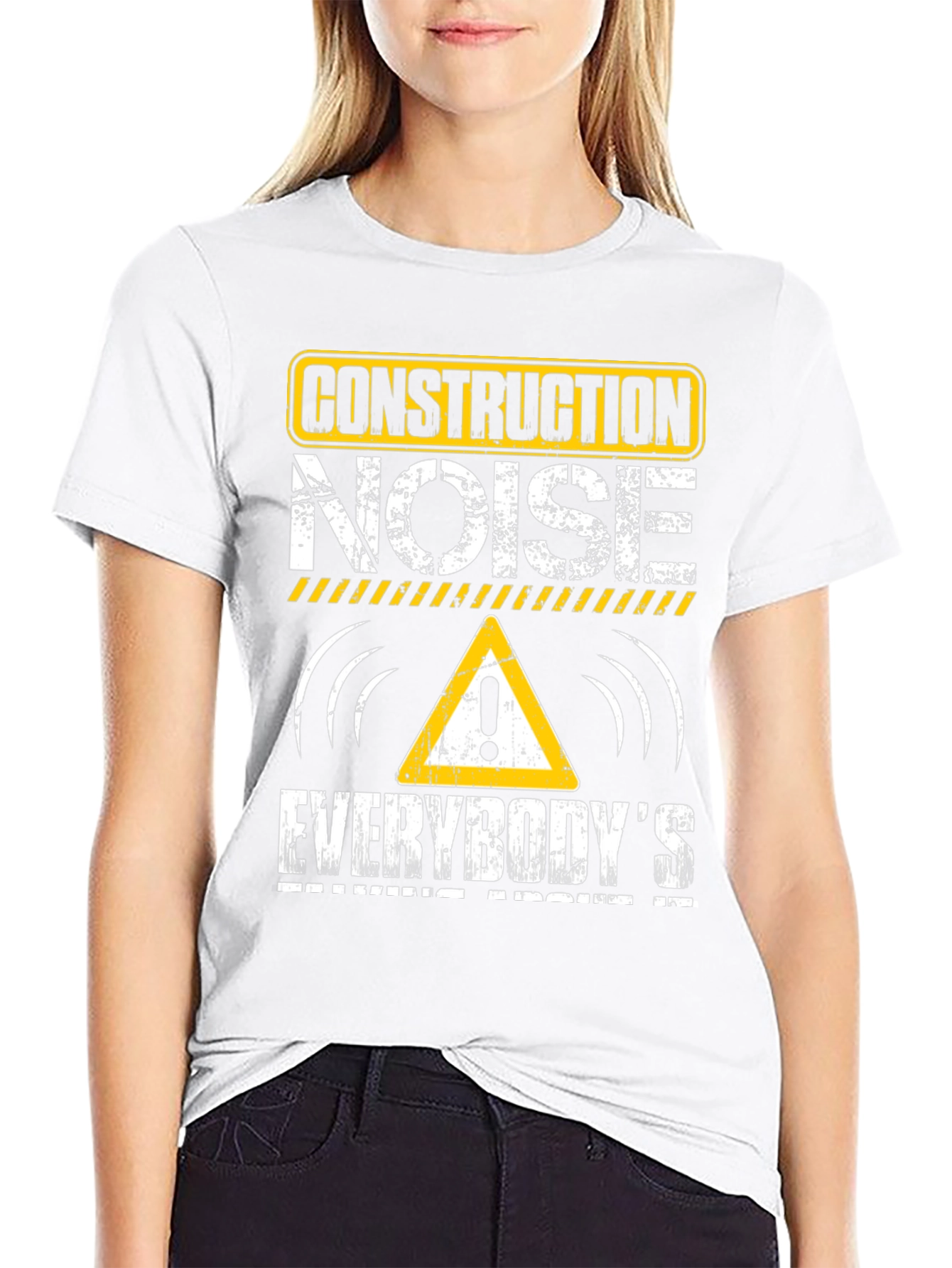 Construction Noise T-Shirt - Funny Workwear Tee