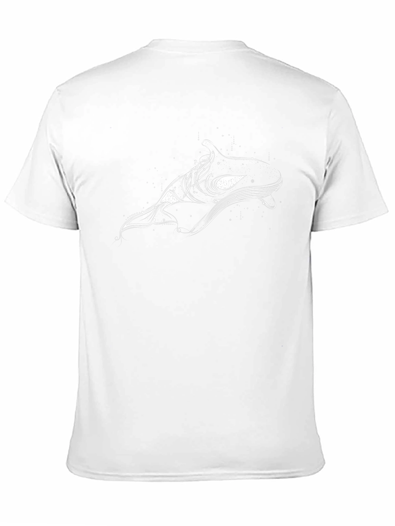 Black Orca Whale Graphic Tee