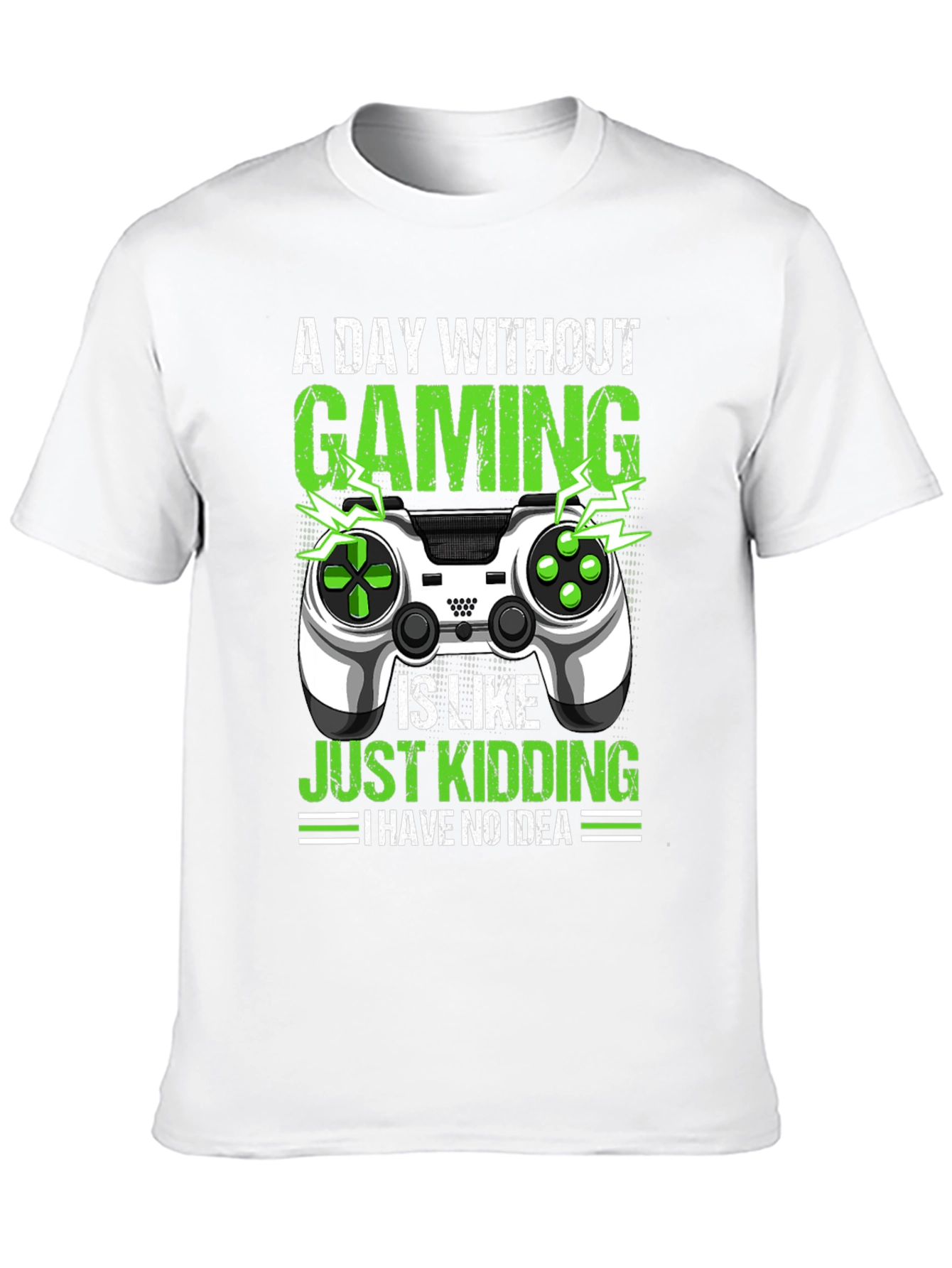 Gaming Humor T-Shirt: A Day Without Gaming