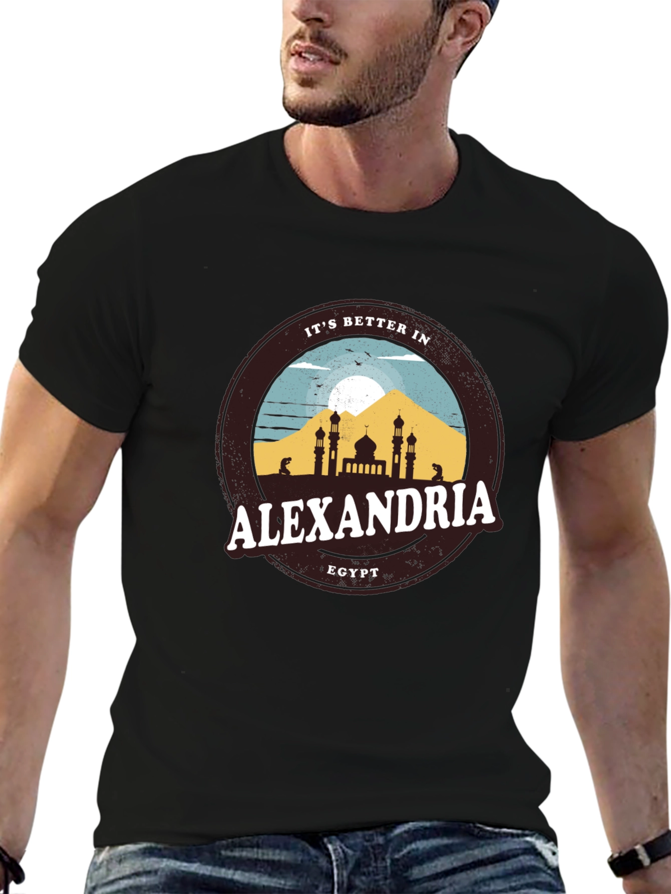 Alexandria Egypt Souvenir T-Shirt