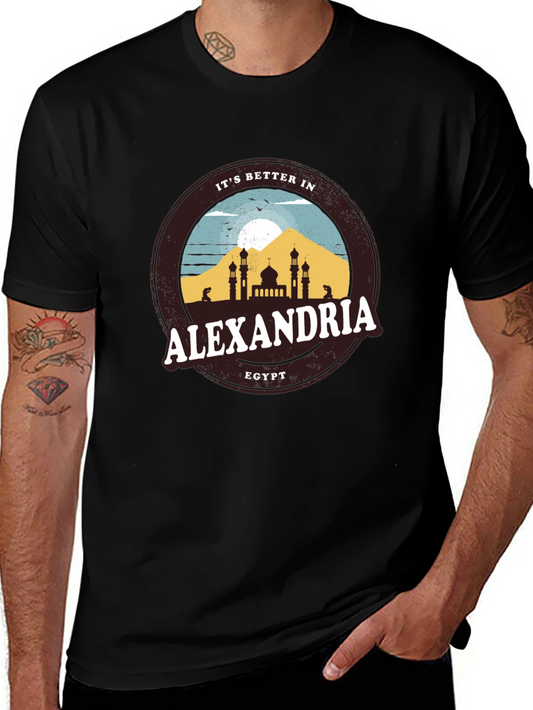 Alexandria Egypt Souvenir T-Shirt