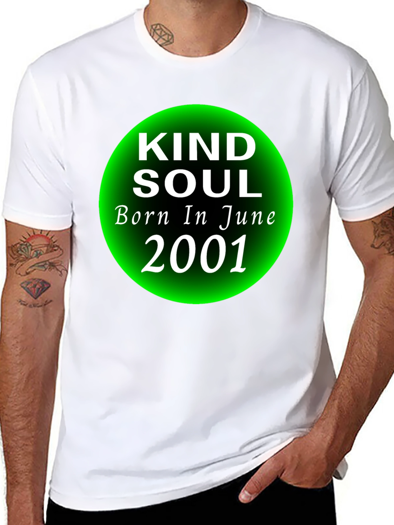 Kind Soul Born in June 2001 T-Shirt