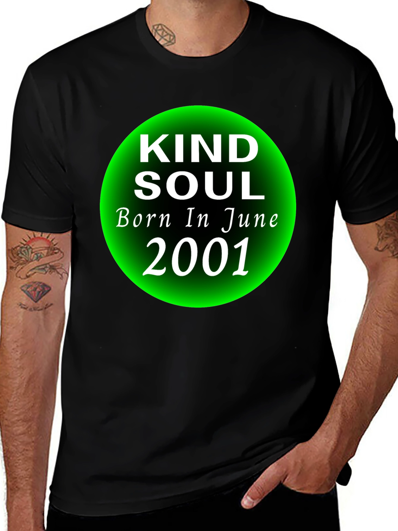 Kind Soul Born in June 2001 T-Shirt