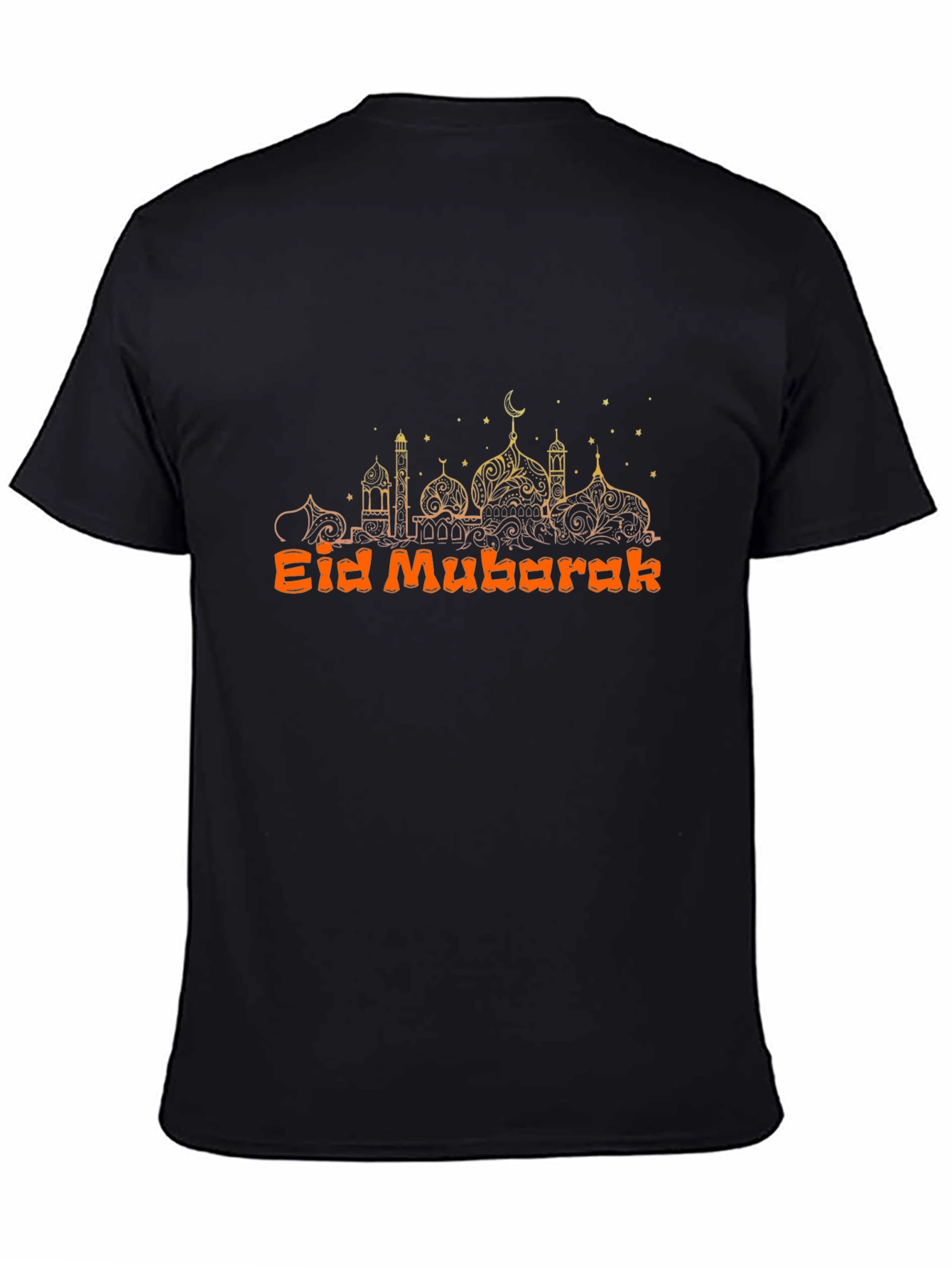 Eid Mubarak Graphic T-Shirt - Islamic Design