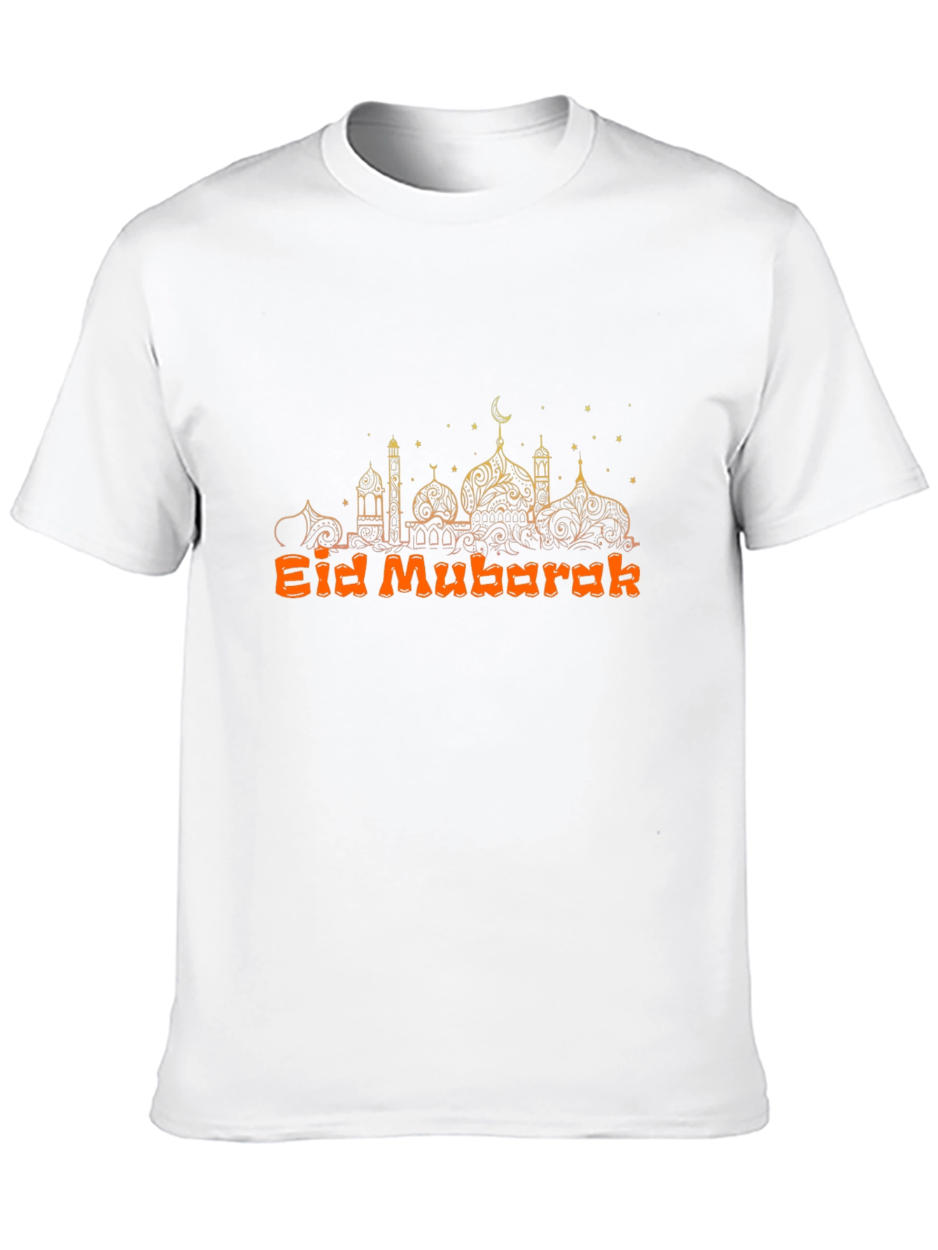 Eid Mubarak Graphic T-Shirt - Islamic Design