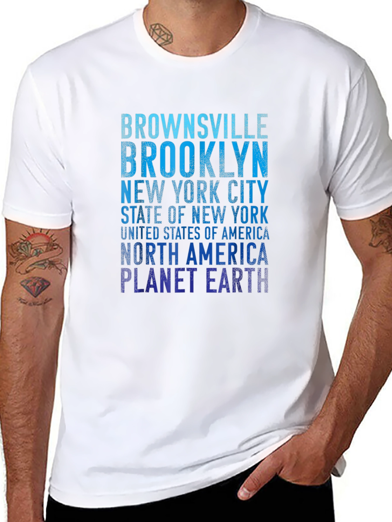 Brownsville Brooklyn T-Shirt - Planet Earth