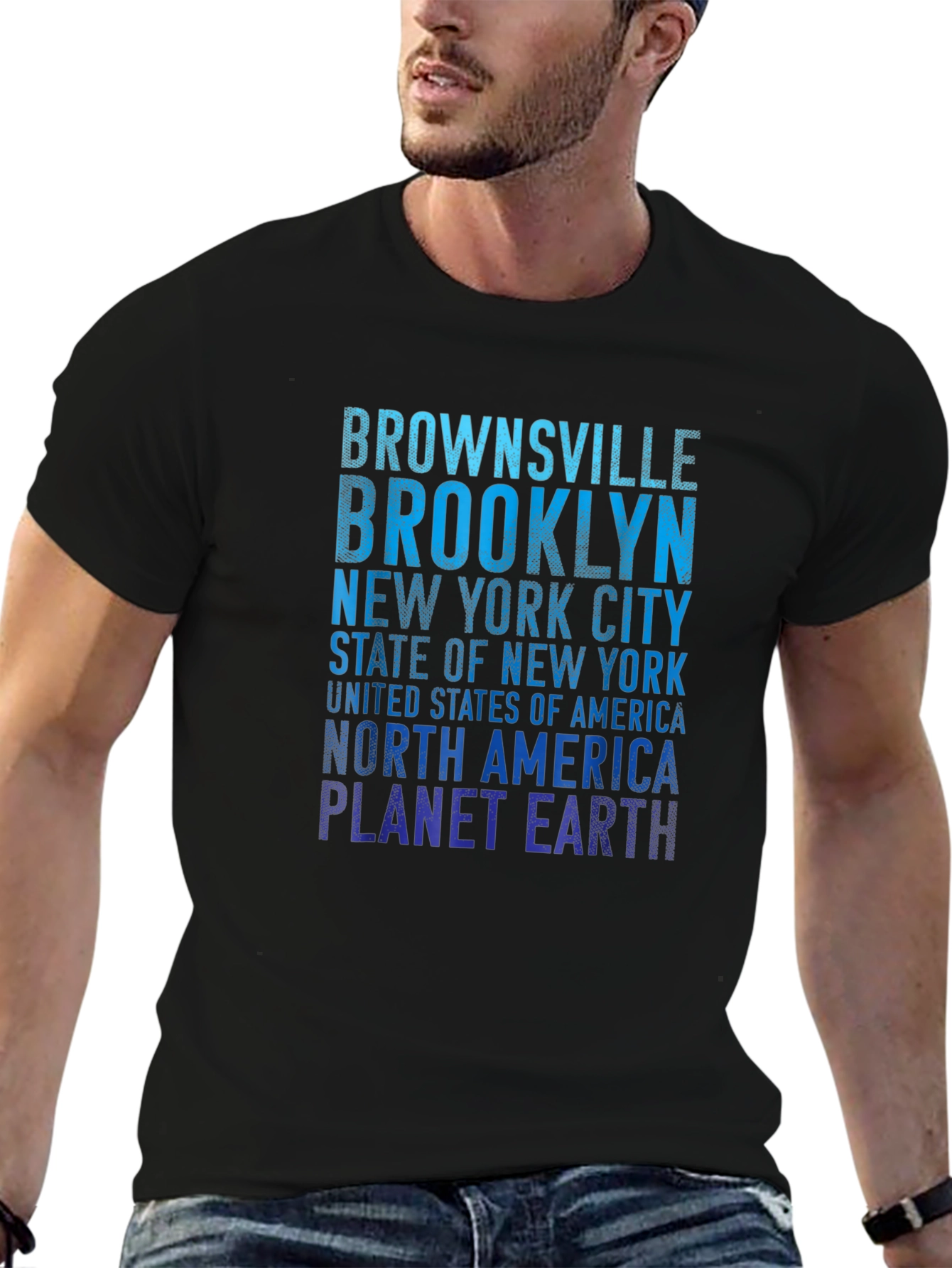Brownsville Brooklyn T-Shirt - Planet Earth
