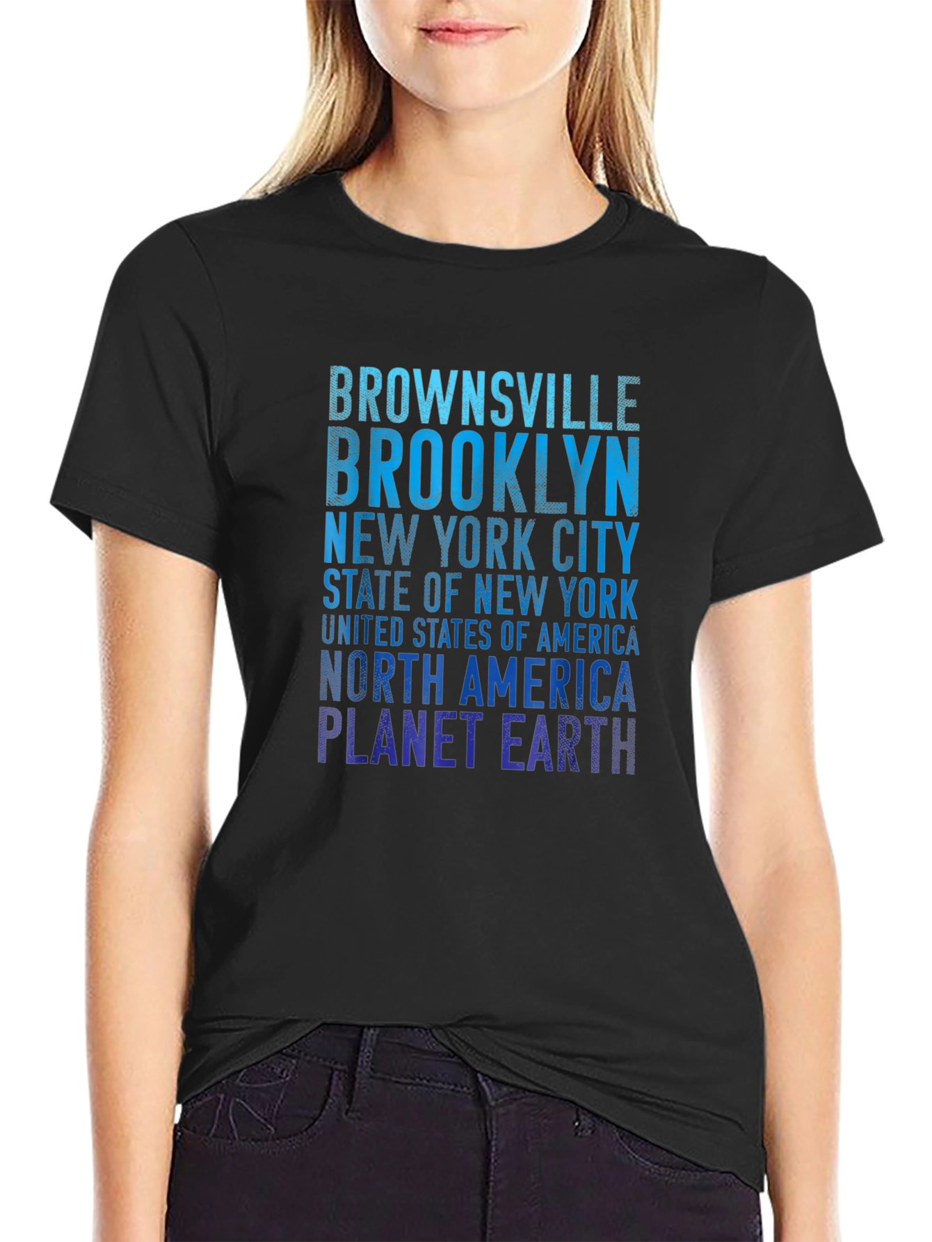 Brownsville Brooklyn T-Shirt - Planet Earth