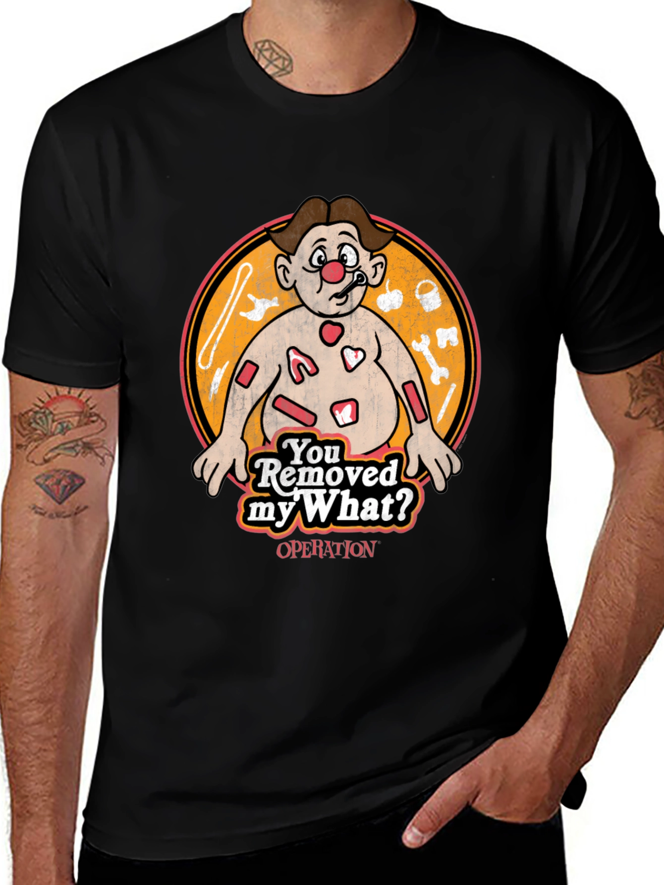 Operation Game T-Shirt - Funny Novelty Tee