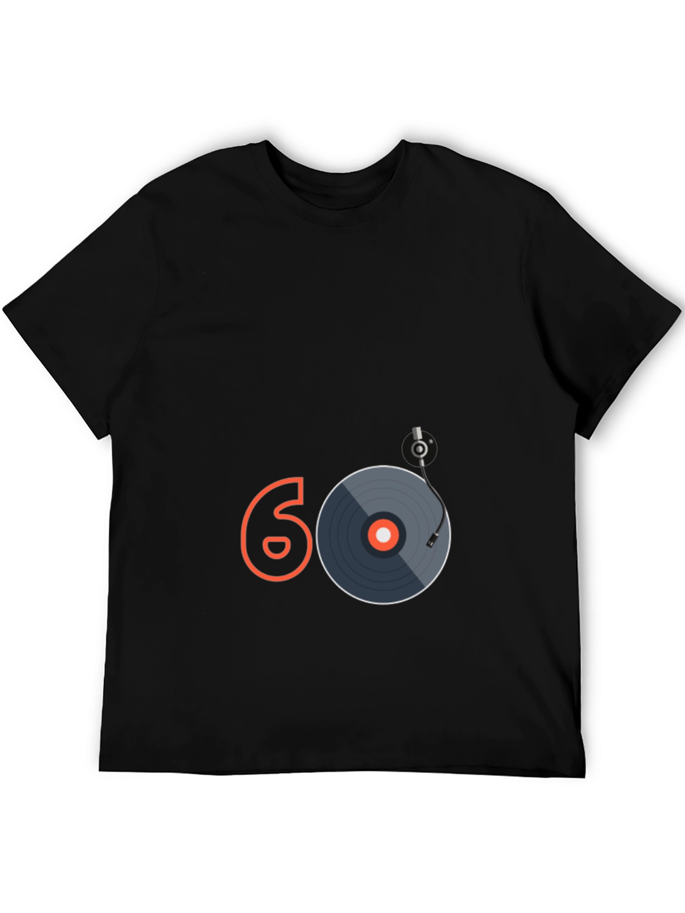 Retro 60s Vinyl Record Graphic Tee
