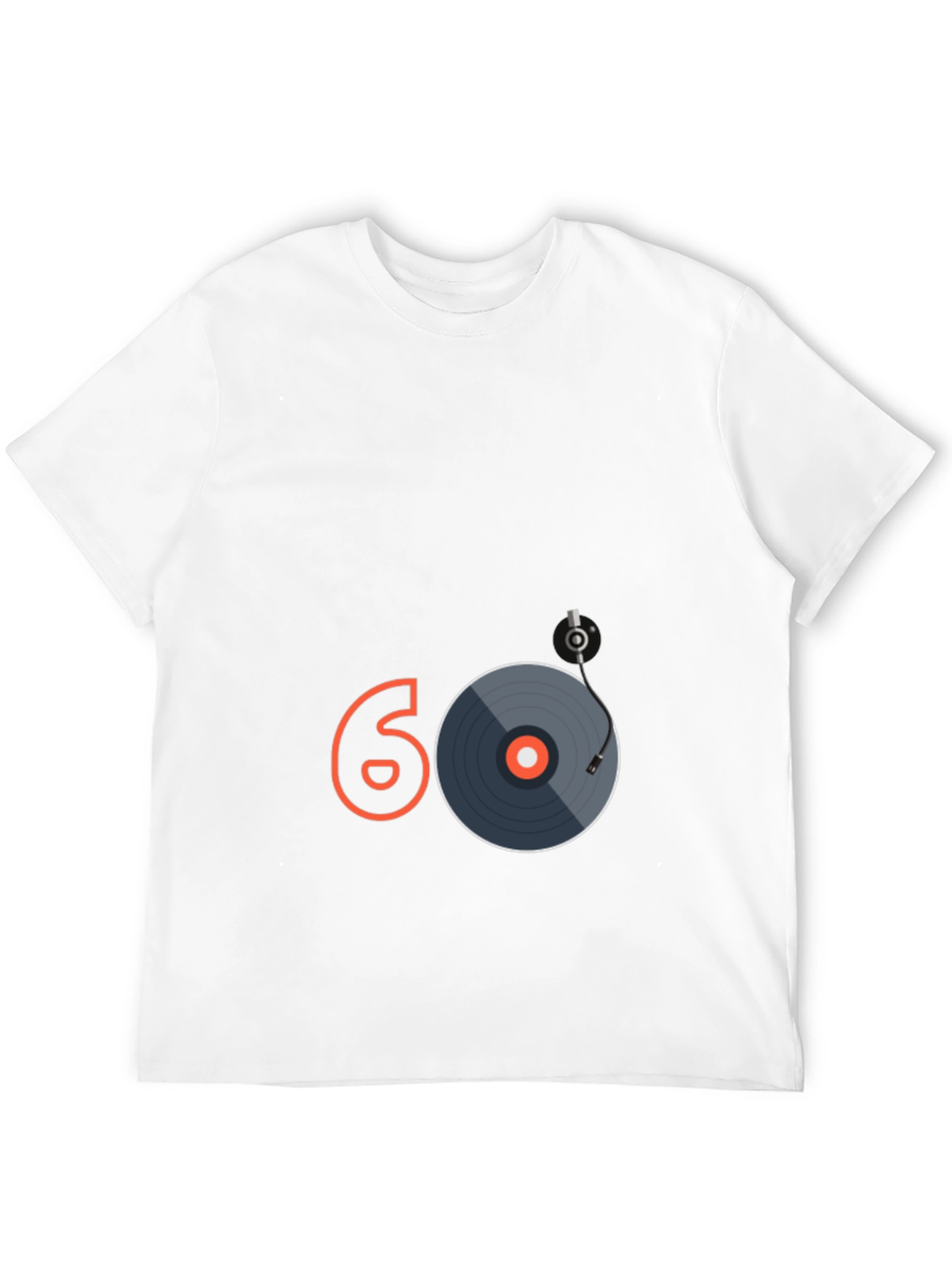 Retro 60s Vinyl Record Graphic Tee