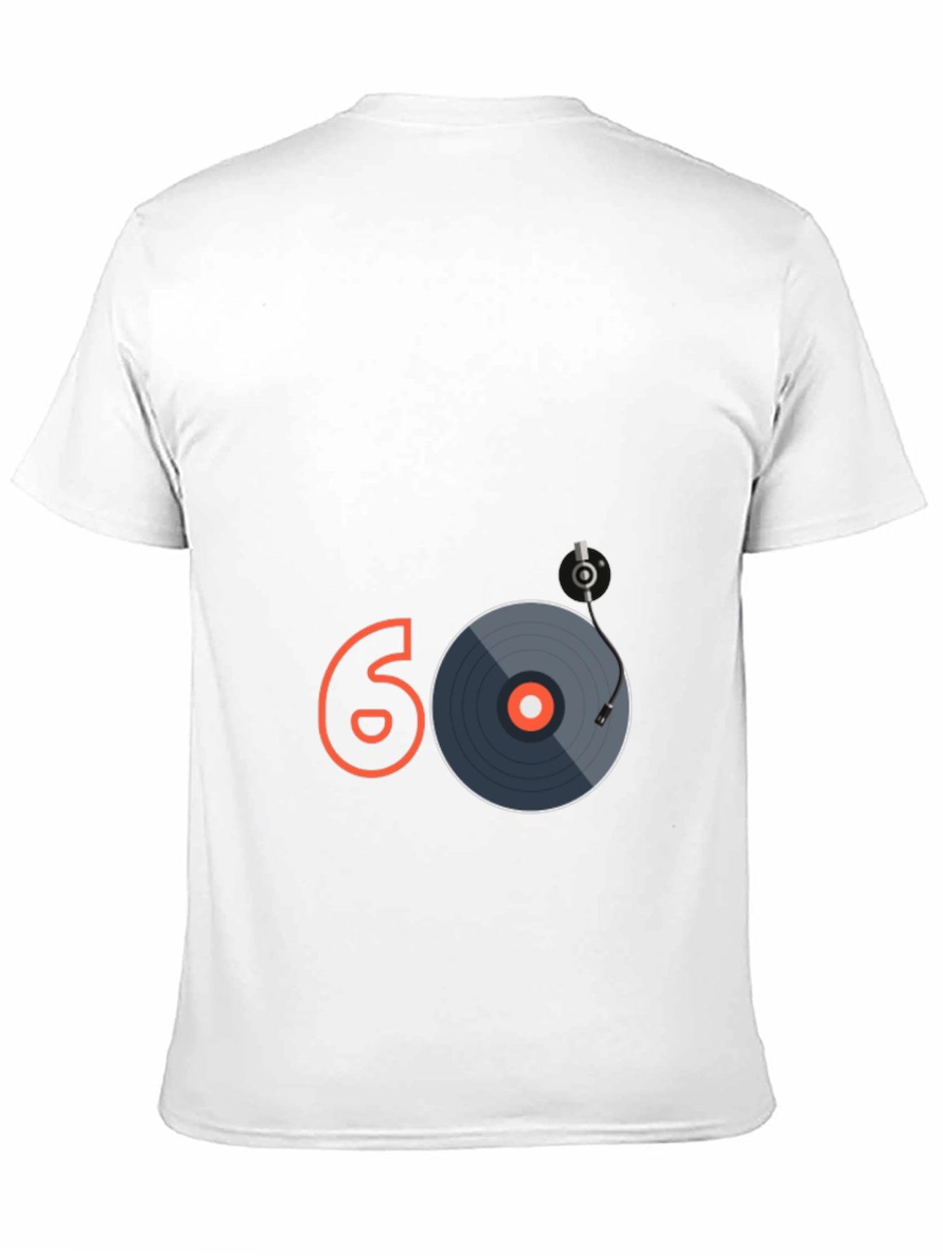 Retro 60s Vinyl Record Graphic Tee