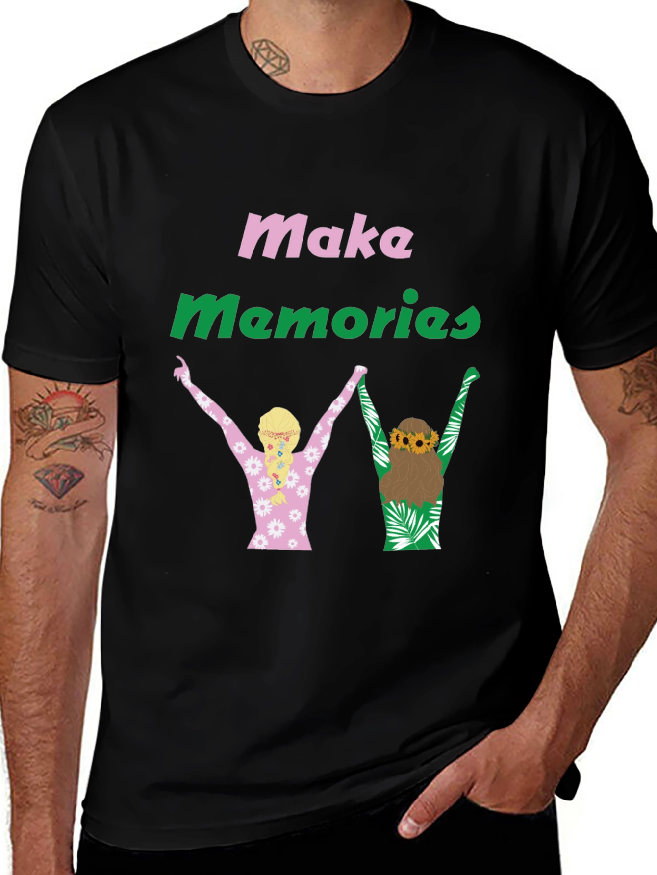 Make Memories Graphic T-Shirt - Vacation Ready