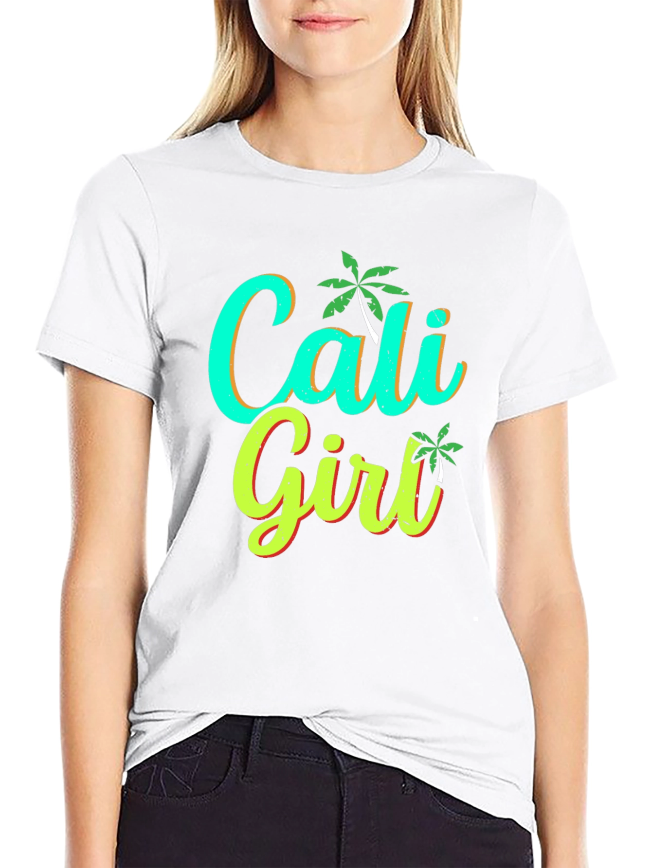 Cali Girl Graphic Tee - Trendy California Style