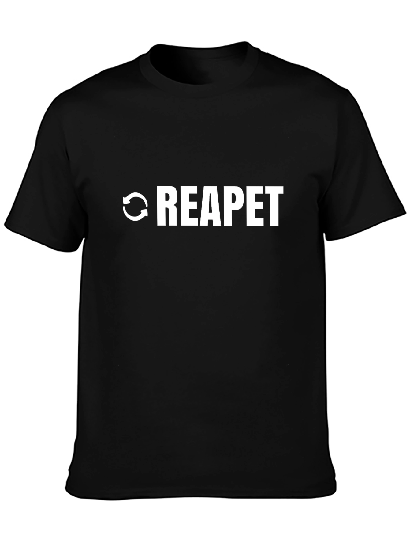 REAPET Graphic T-Shirt - Black Modern Design