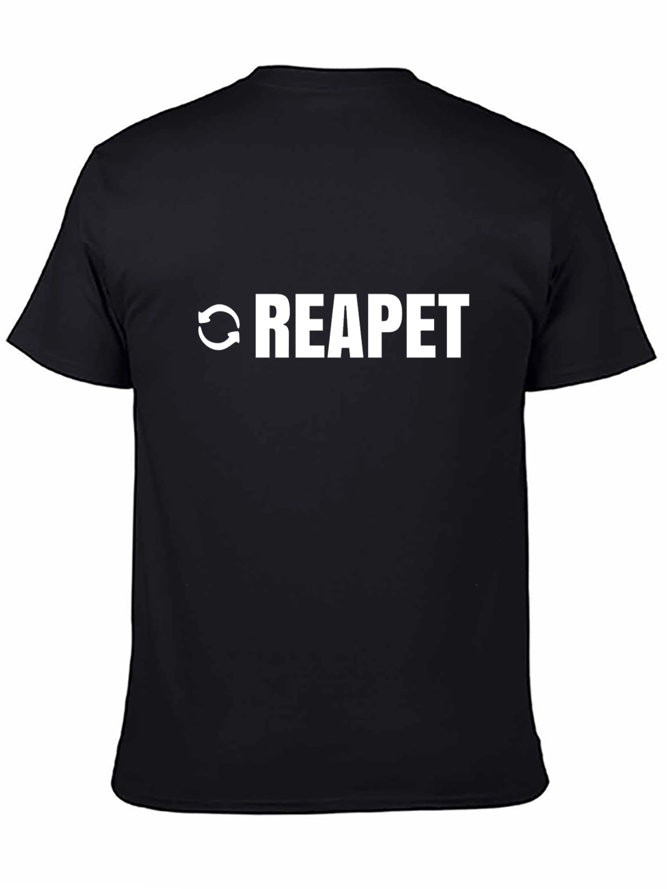 REAPET Graphic T-Shirt - Black Modern Design