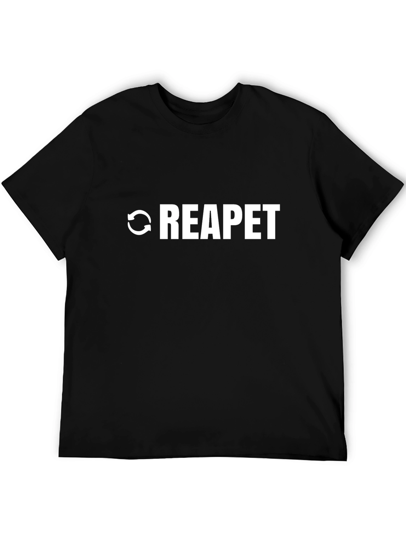 REAPET Graphic T-Shirt - Black Modern Design