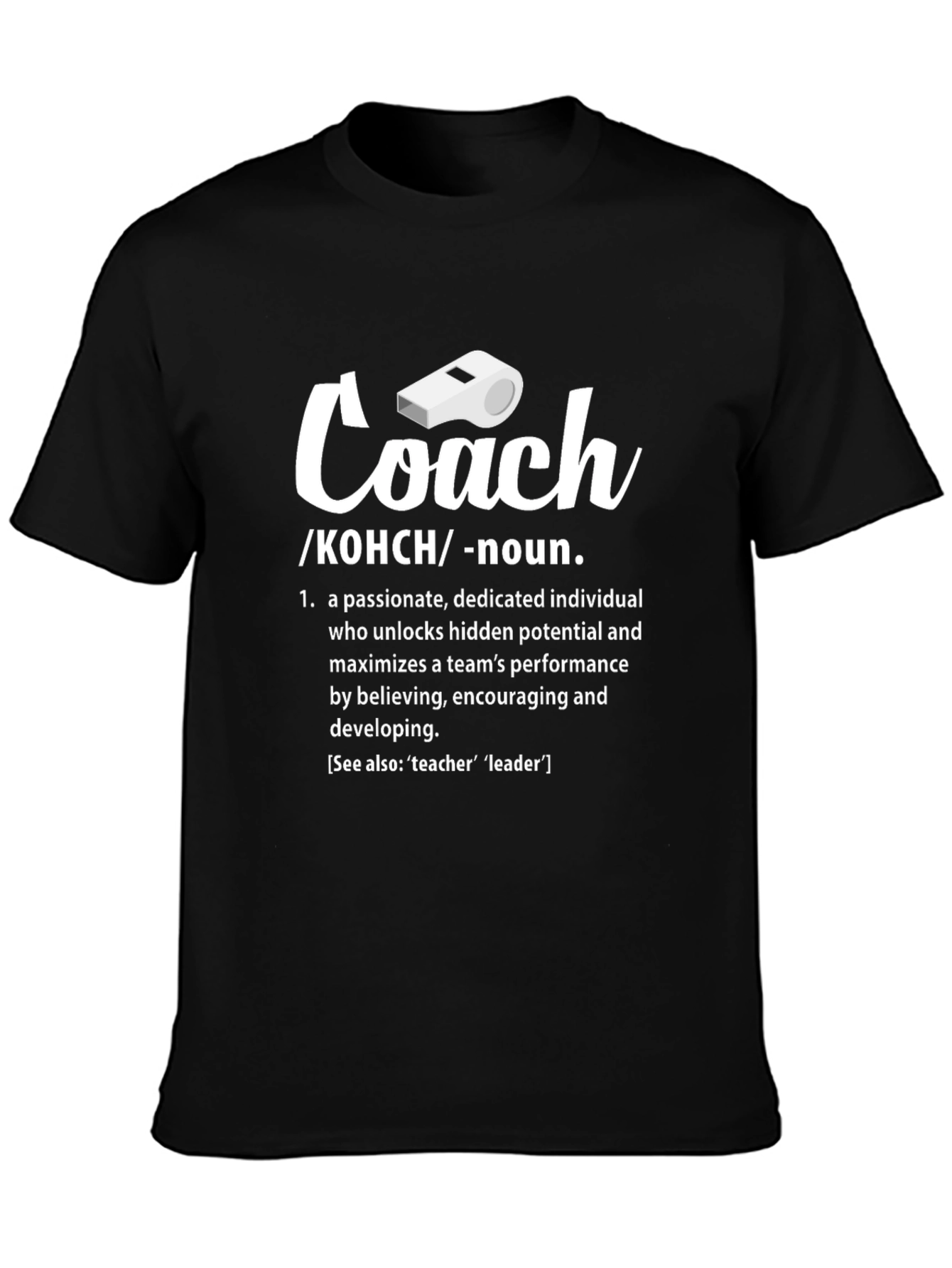 Coach Definition Graphic T-Shirt
