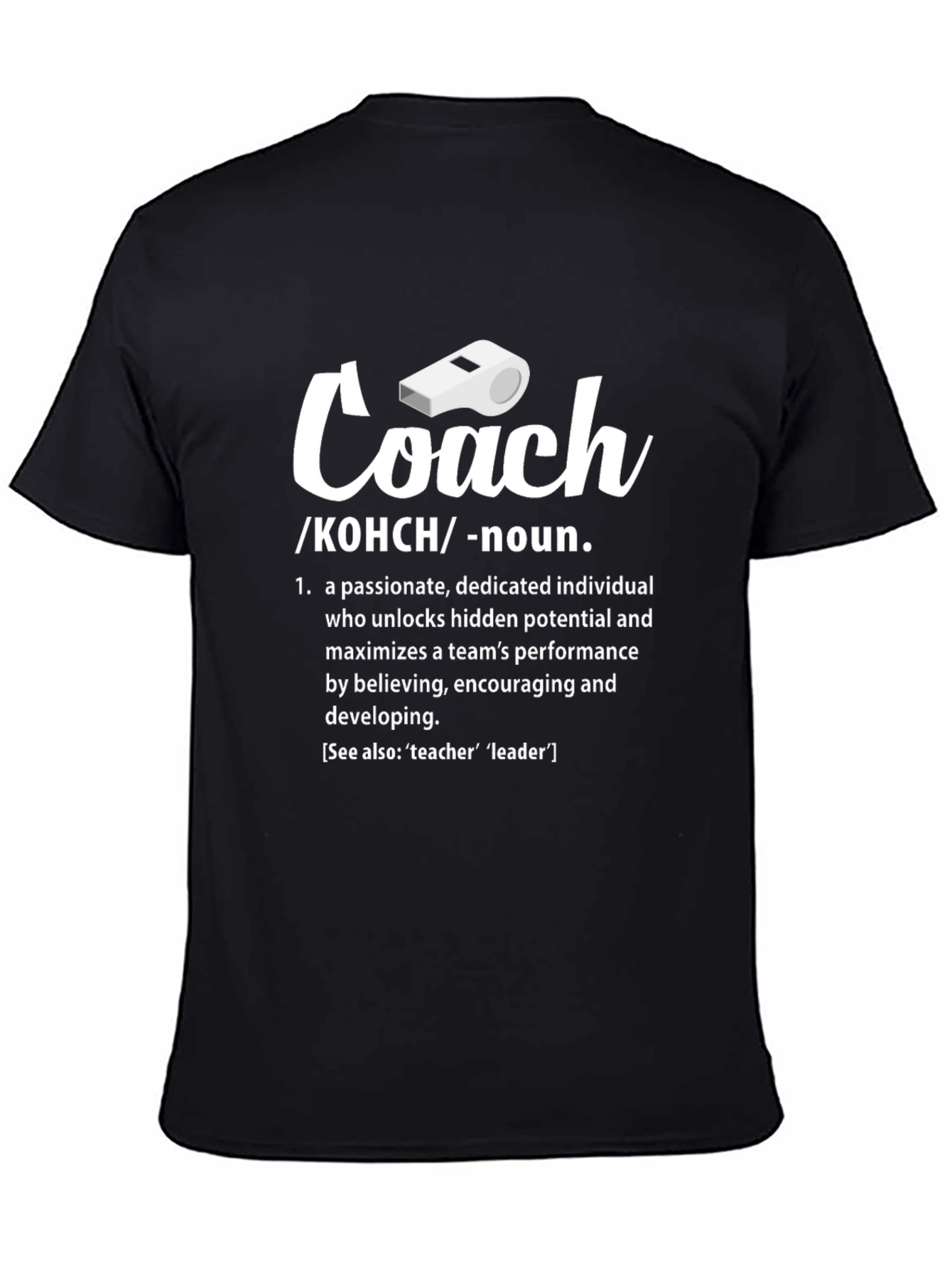 Coach Definition Graphic T-Shirt