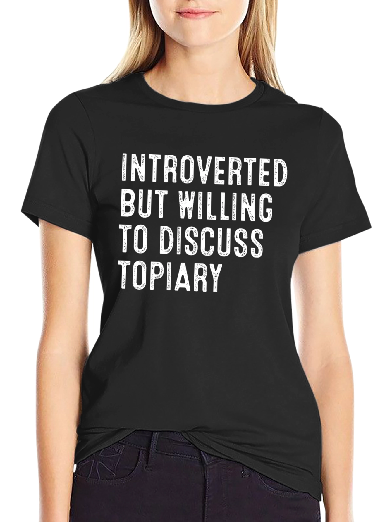 Introverted Topiary Discussion T-Shirt