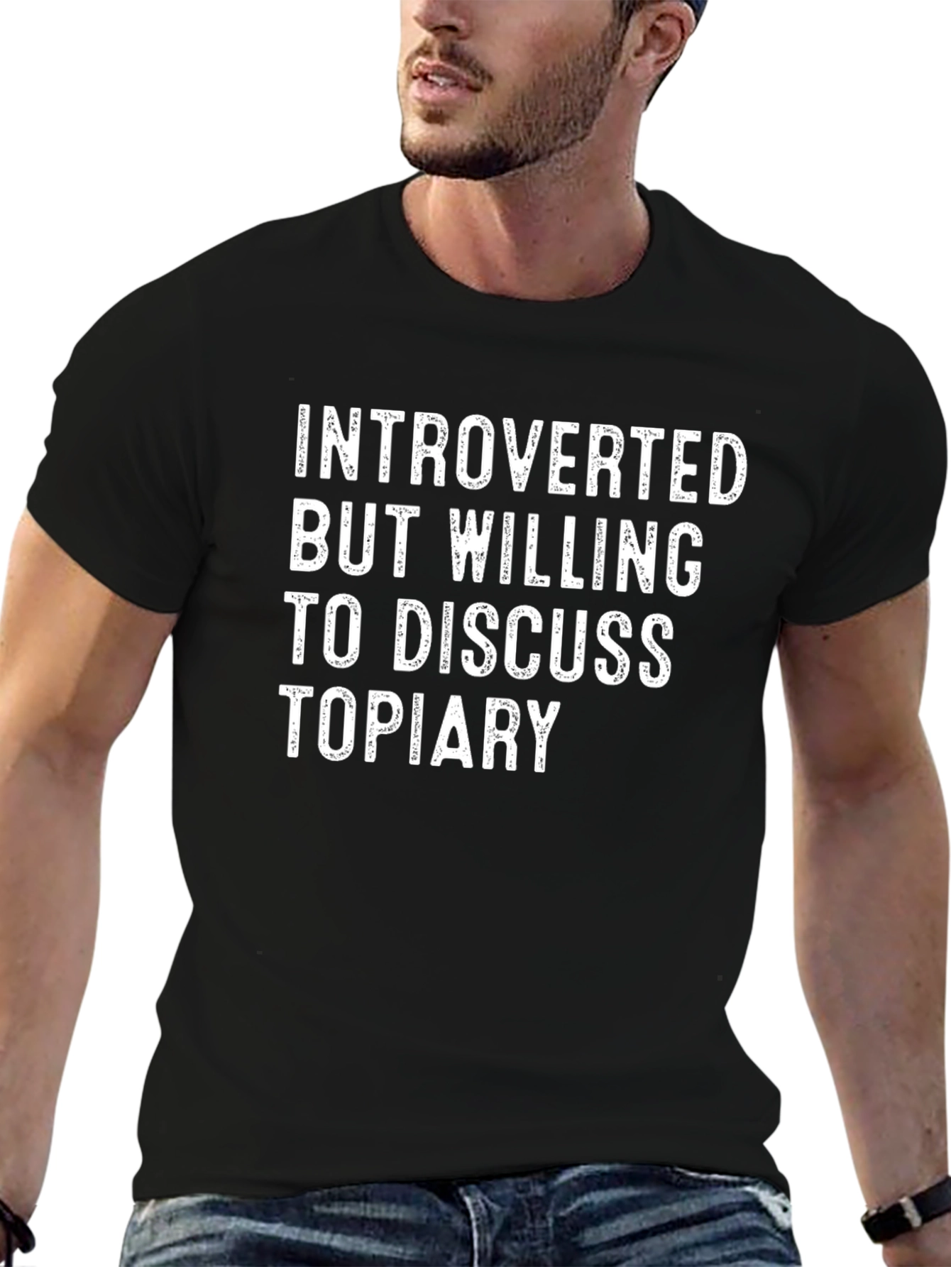 Introverted Topiary Discussion T-Shirt