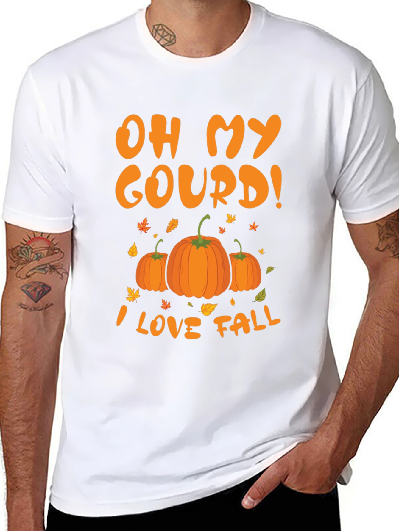 Oh My Gourd! Fall Graphic Tee