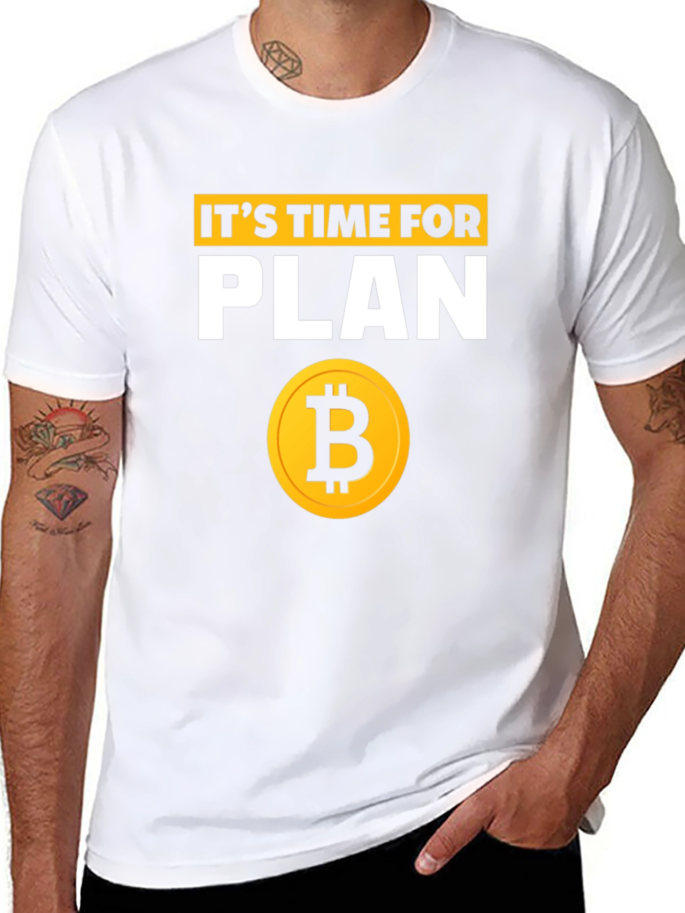 Its Time for Plan B Bitcoin T-Shirt