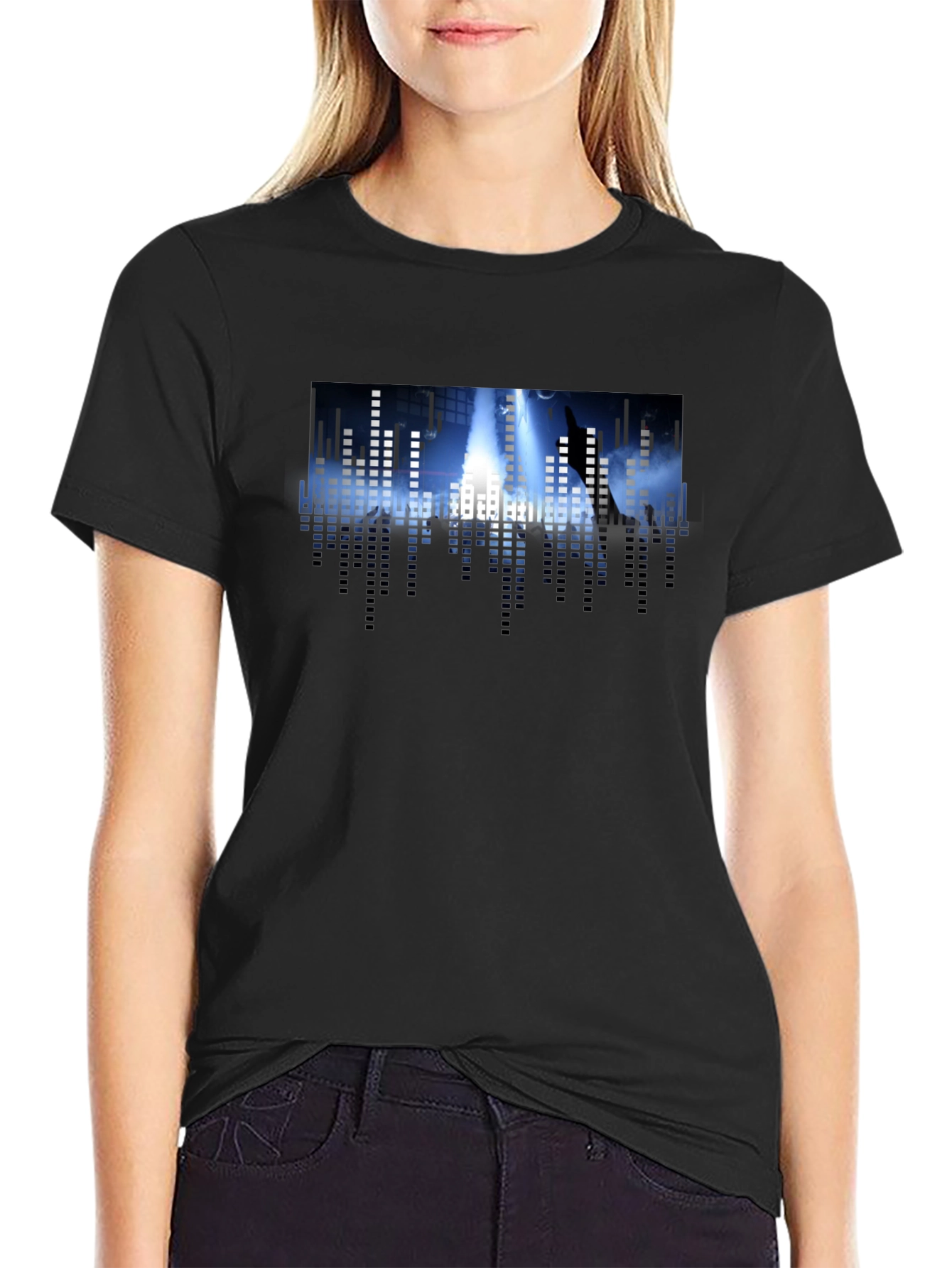 Sound Reactive LED Equalizer T-Shirt