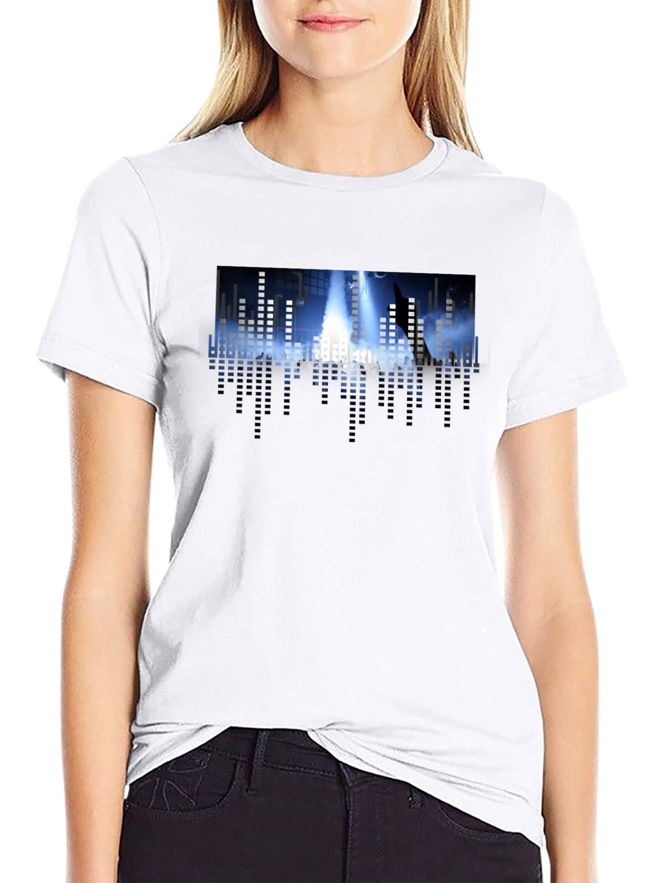 Sound Reactive LED Equalizer T-Shirt