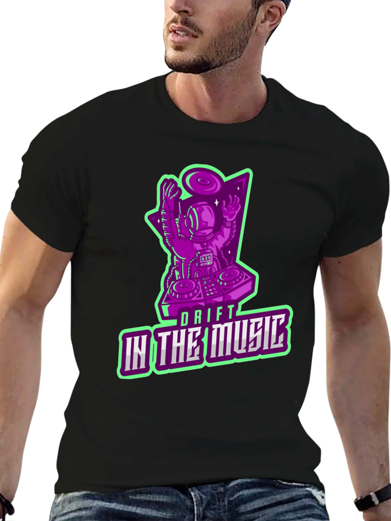 Drift In The Music Graphic Tee
