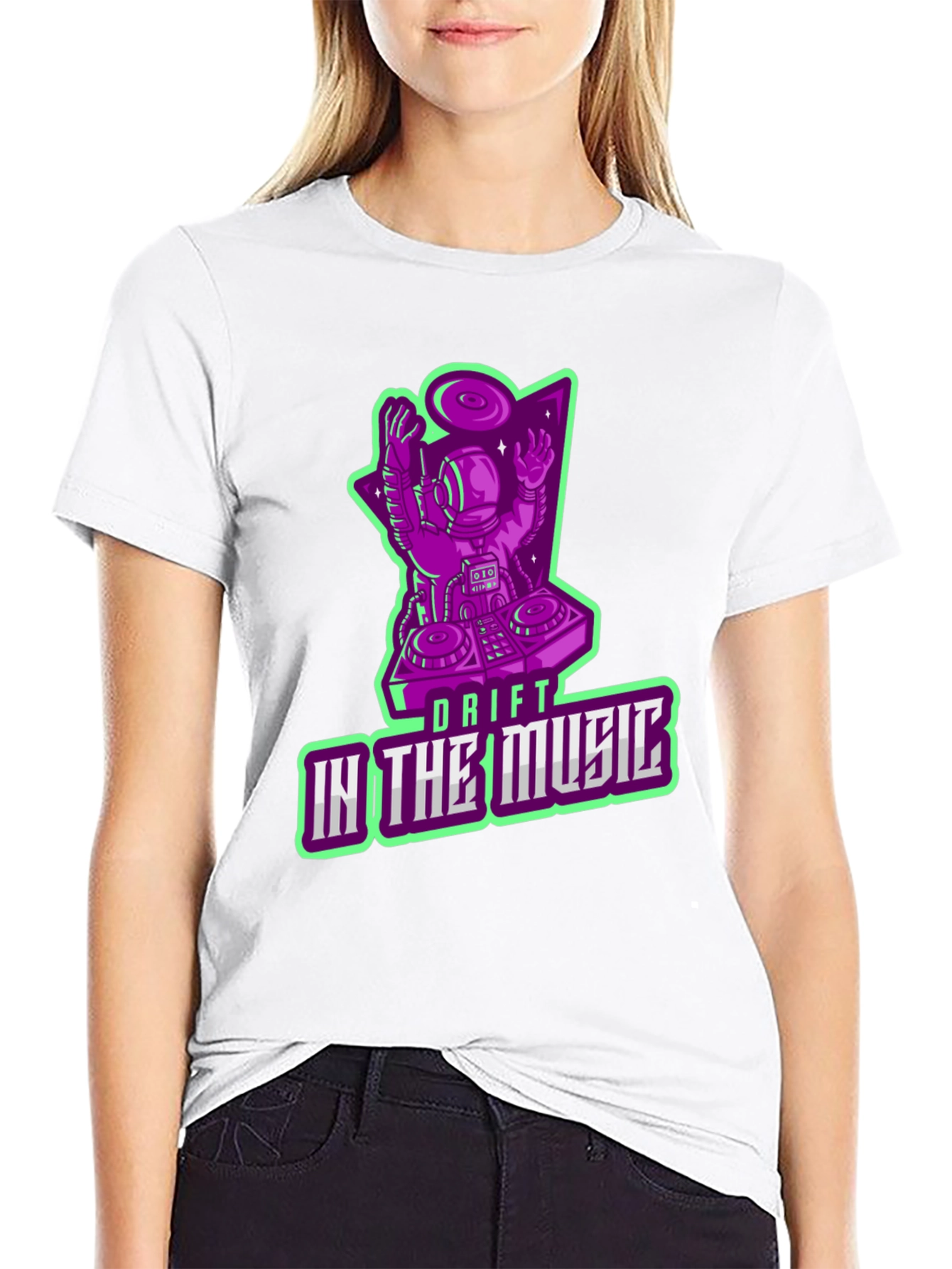 Drift In The Music Graphic Tee