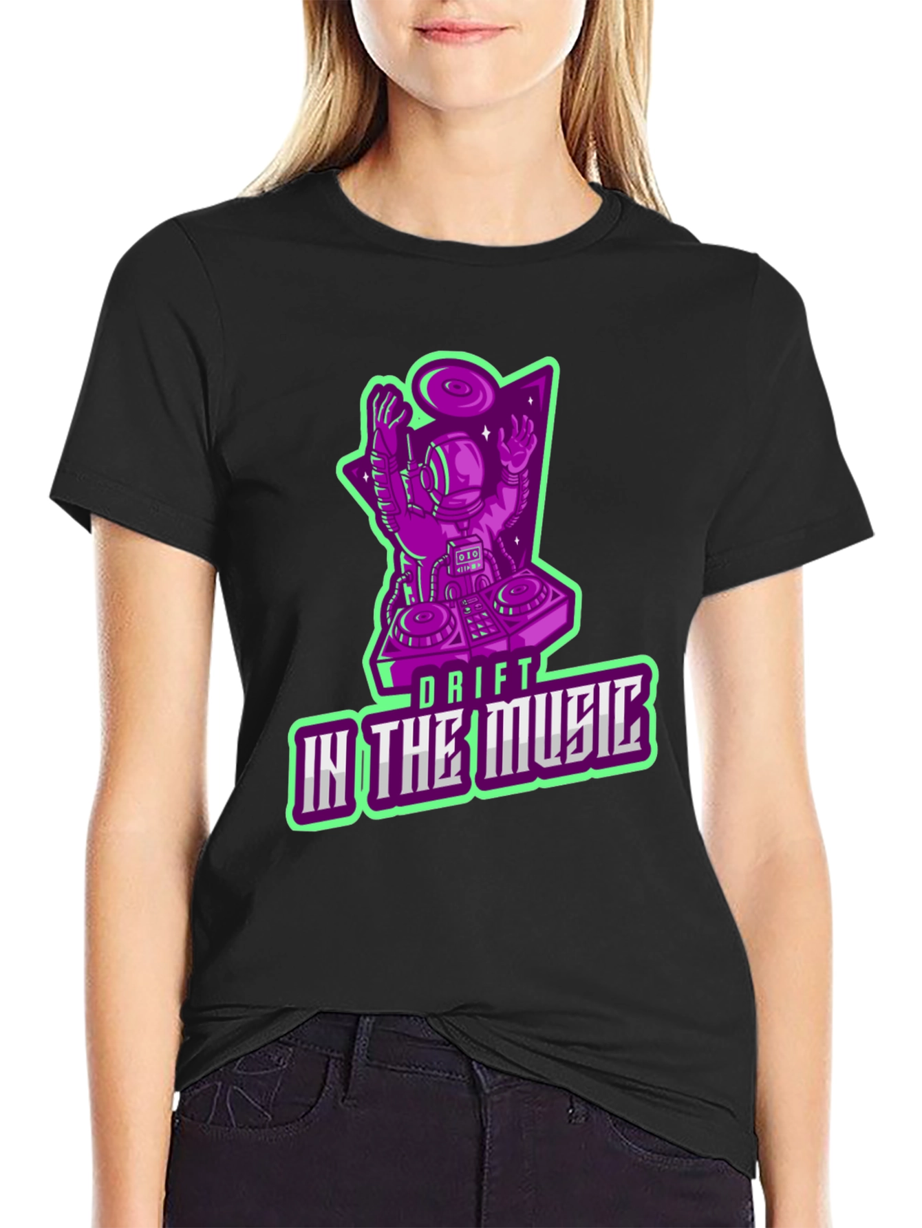 Drift In The Music Graphic Tee